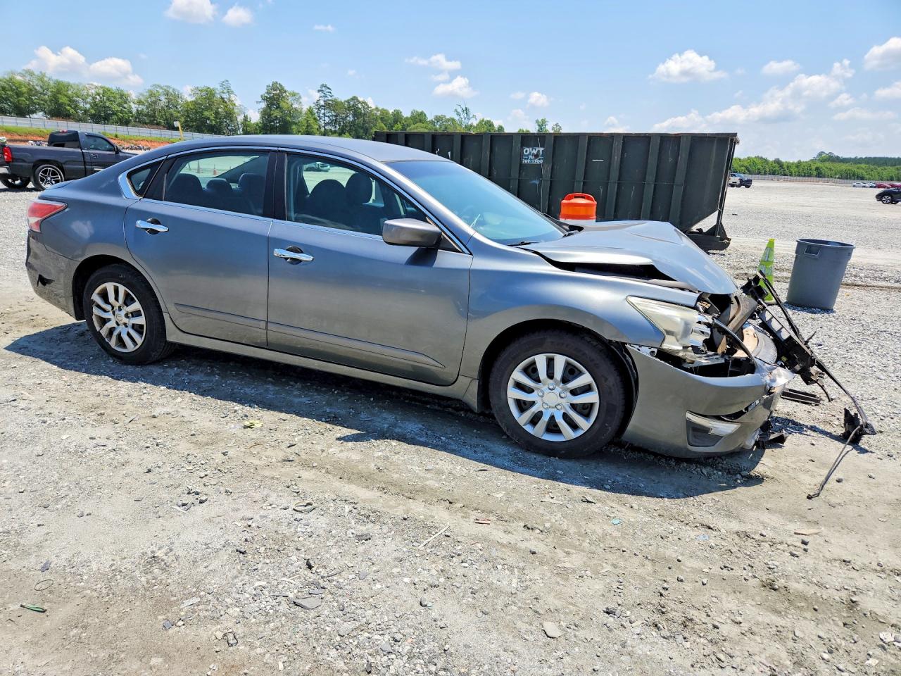 2014 Nissan Altima 2.5 S Silver vin: 1N4AL3AP4EC176750