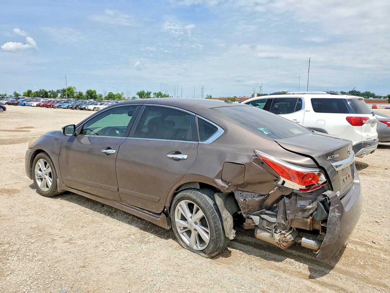 2014 Nissan Altima 2.5 Sv Brown vin: 1N4AL3AP4EC177705
