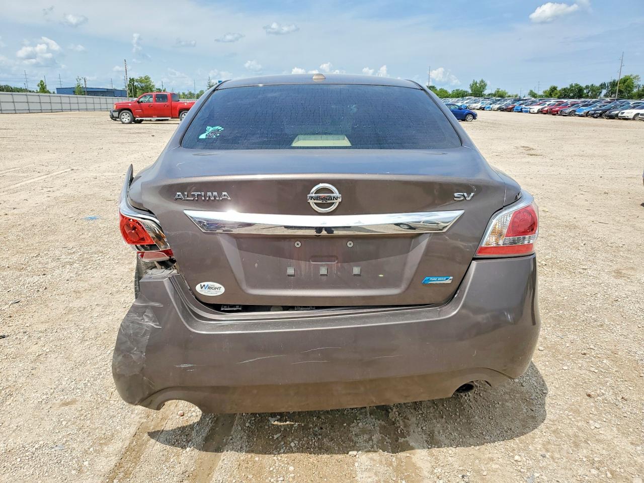 2014 Nissan Altima 2.5 Sv Brown vin: 1N4AL3AP4EC177705