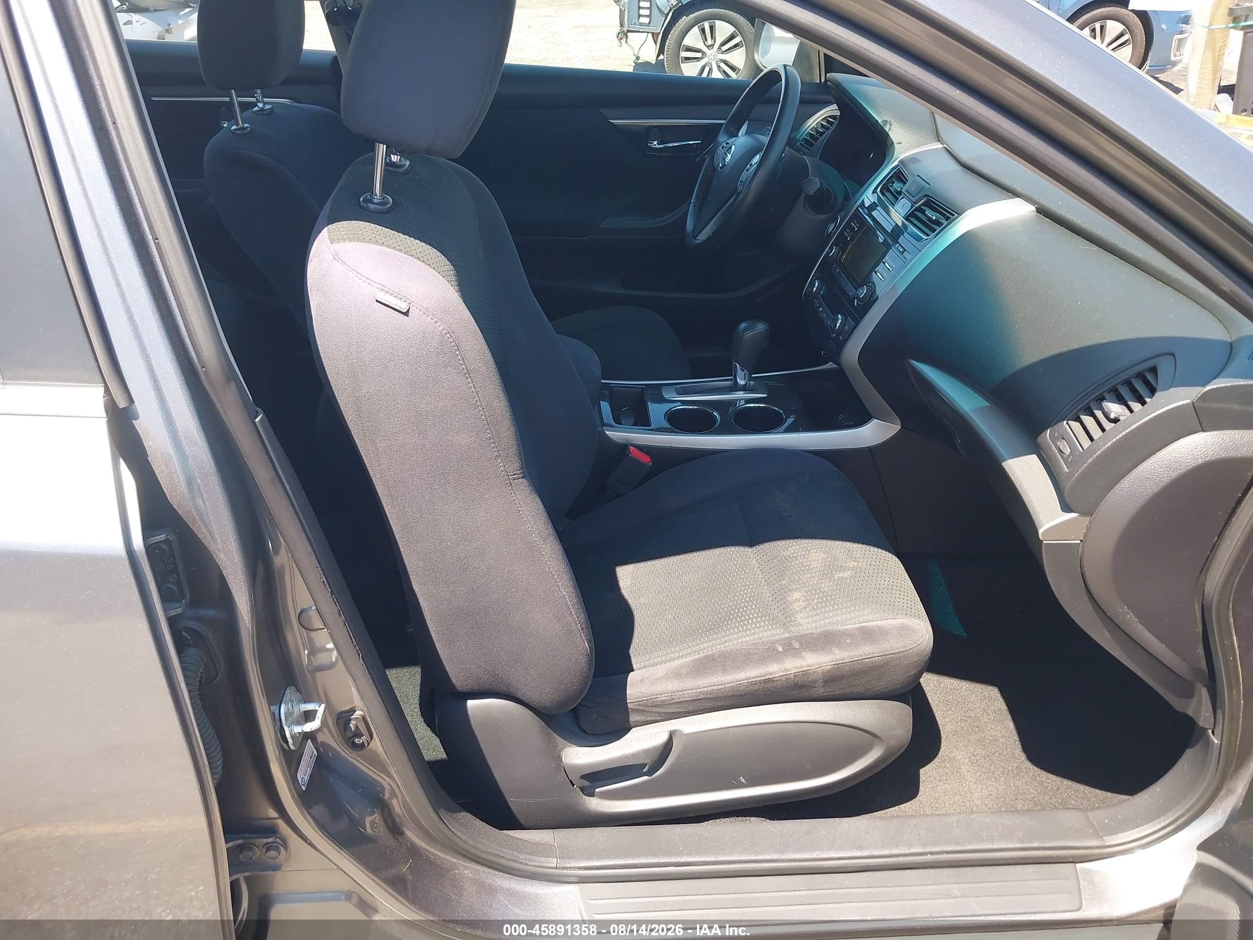2014 Nissan Altima 2.5 Sv Gray vin: 1N4AL3AP4EC185304
