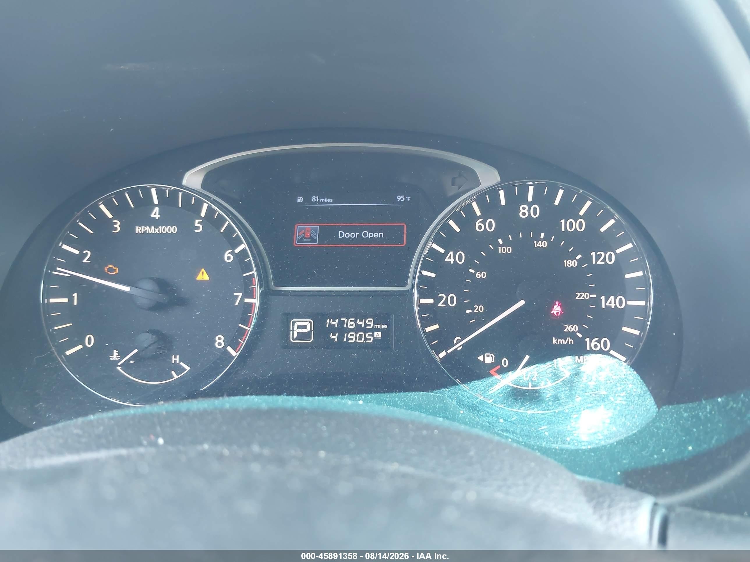 2014 Nissan Altima 2.5 Sv Gray vin: 1N4AL3AP4EC185304