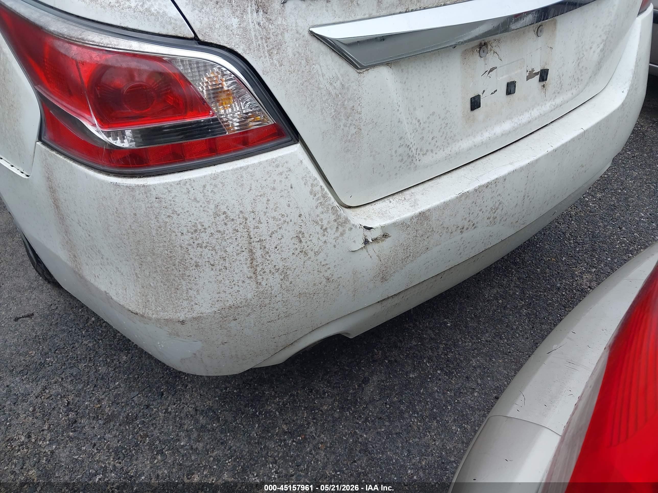 2014 Nissan Altima 2.5 S Белый vin: 1N4AL3AP4EC186601