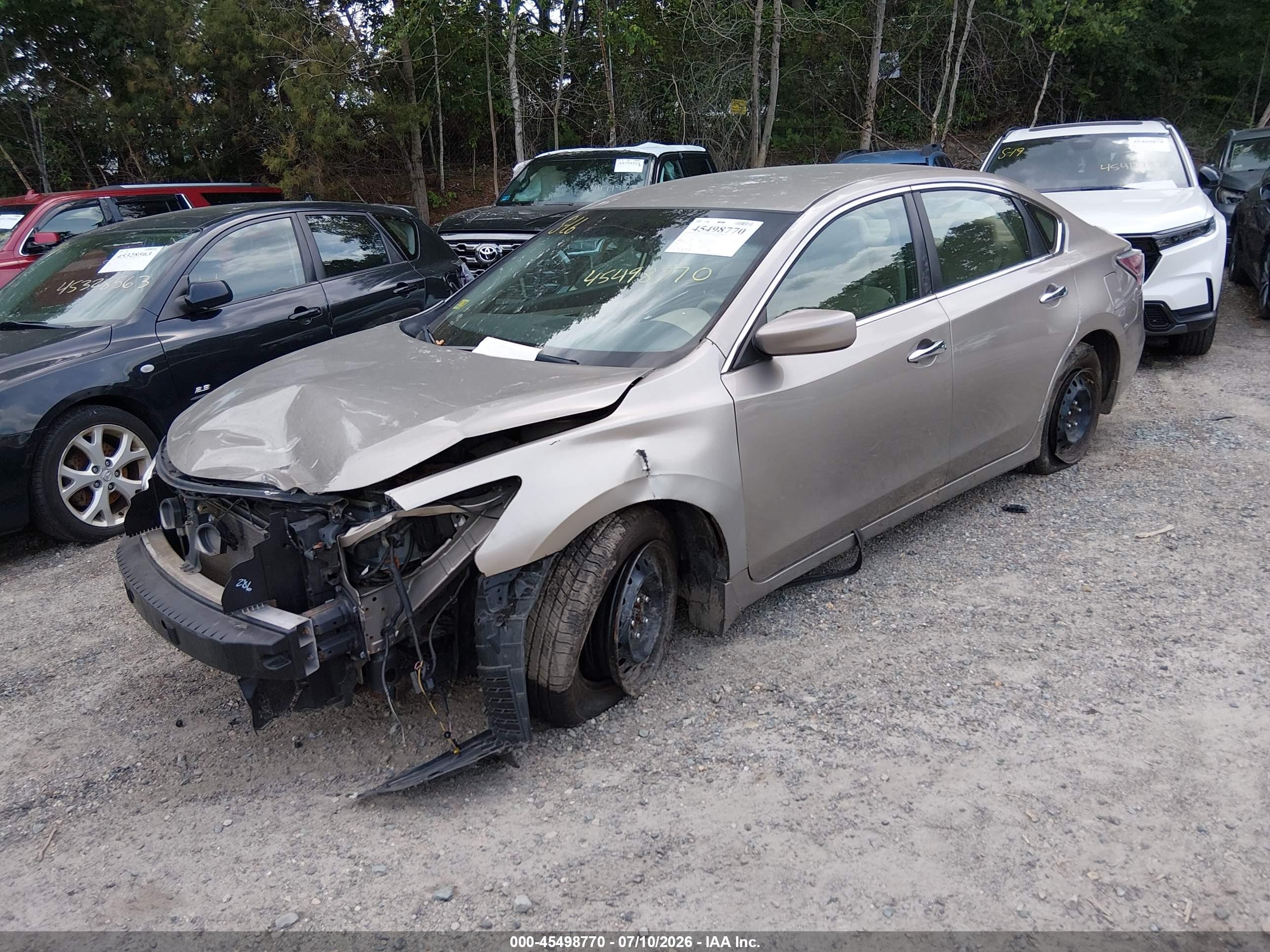 2014 Nissan Altima 2.5 S Gold vin: 1N4AL3AP4EC189837