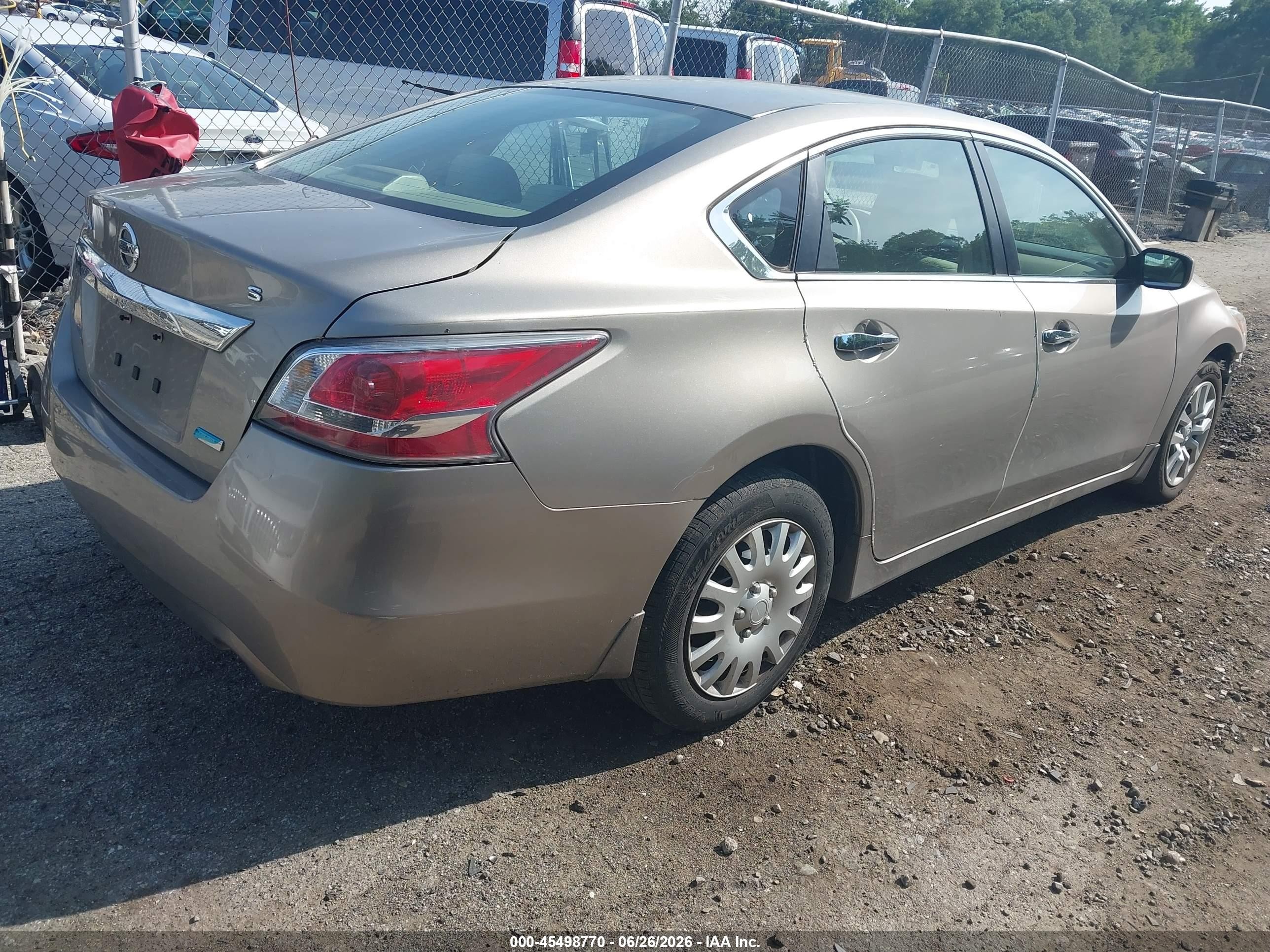 2014 Nissan Altima 2.5 S Gold vin: 1N4AL3AP4EC189837