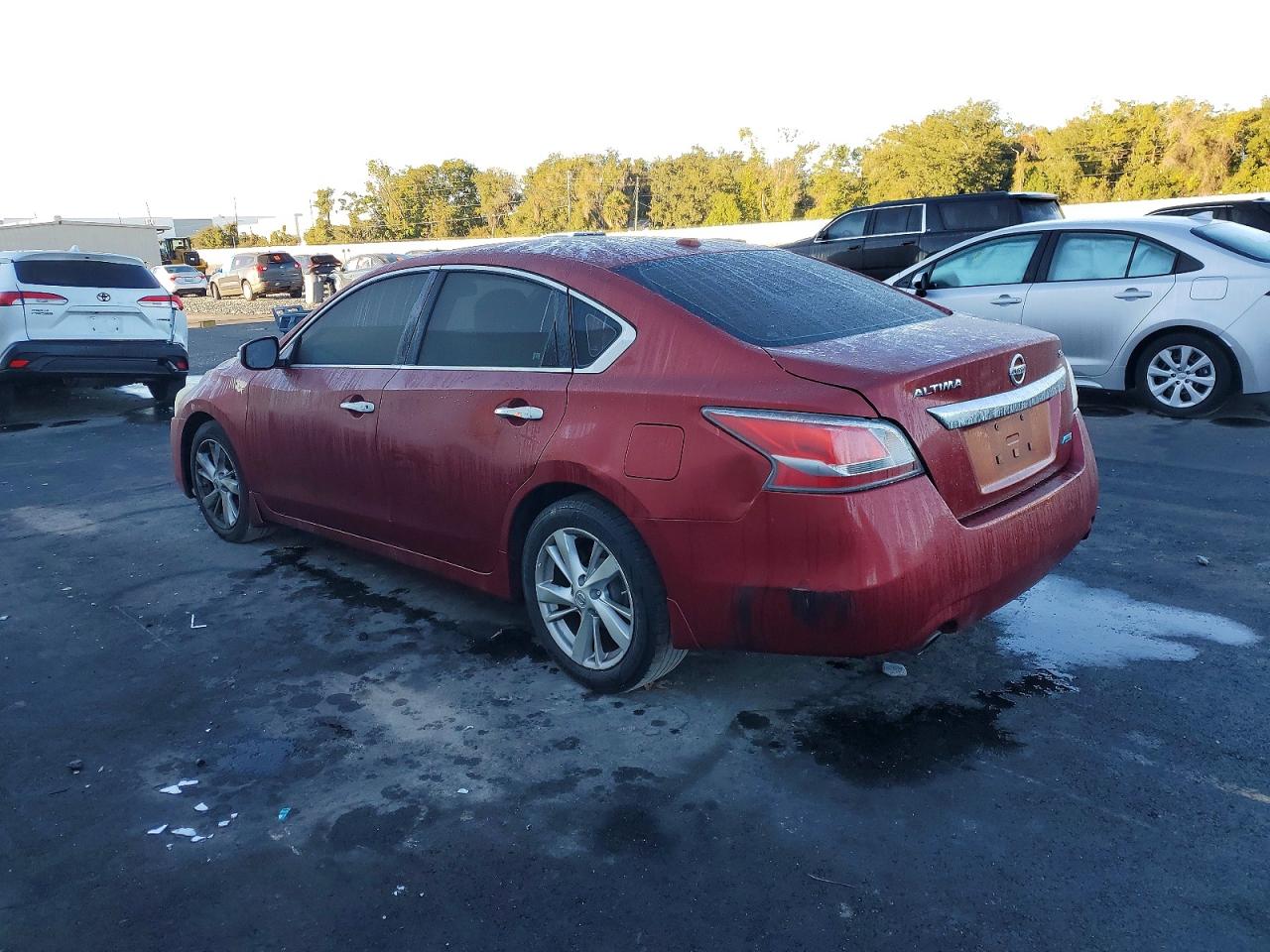 2014 Nissan Altima 2.5 Sl Red vin: 1N4AL3AP4EC196075