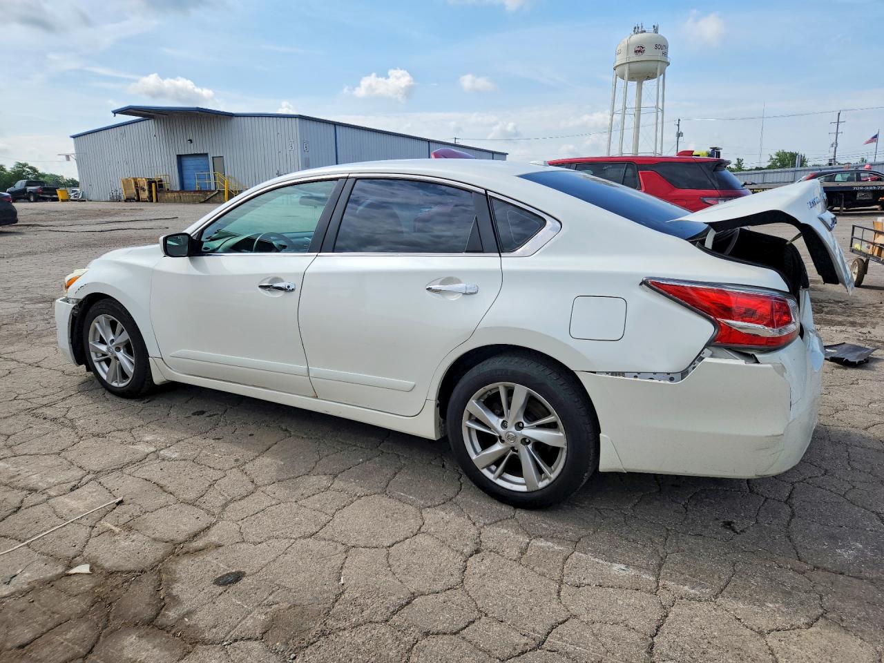 2014 Nissan Altima 2.5 Sv White vin: 1N4AL3AP4EC197937