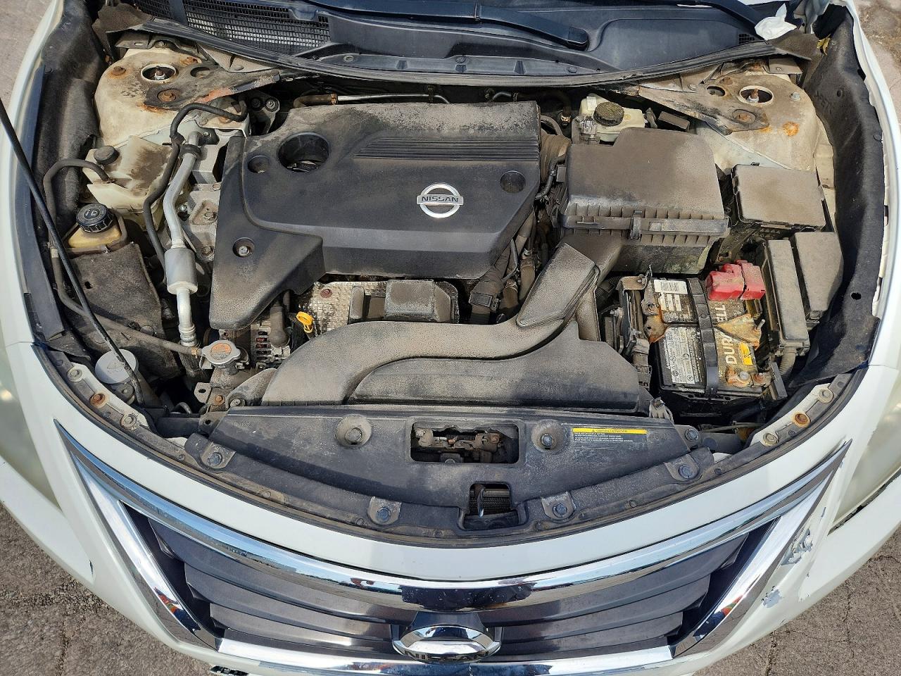 2014 Nissan Altima 2.5 Sv White vin: 1N4AL3AP4EC197937