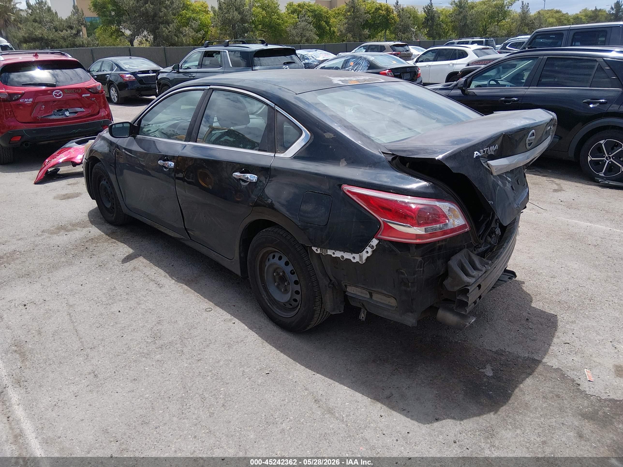 2014 Nissan Altima 2.5 S Черный vin: 1N4AL3AP4EC198943