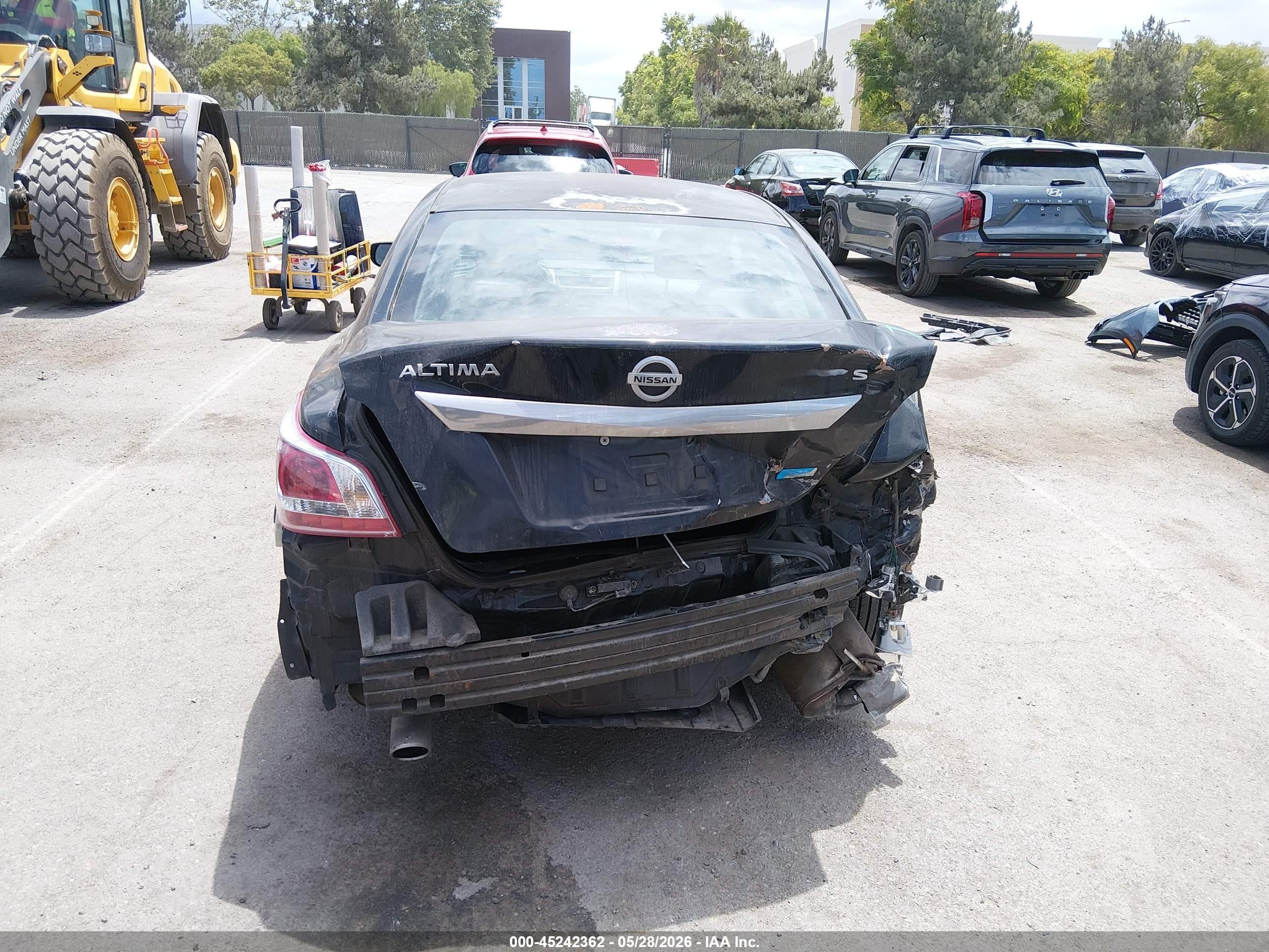 2014 Nissan Altima 2.5 S Черный vin: 1N4AL3AP4EC198943