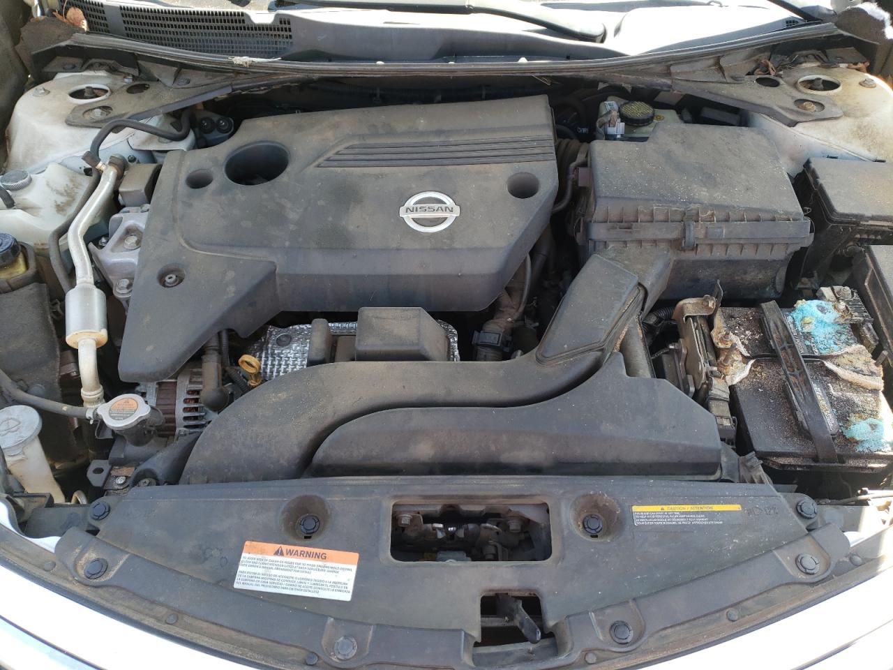 2014 Nissan Altima 2.5 White vin: 1N4AL3AP4EC264536