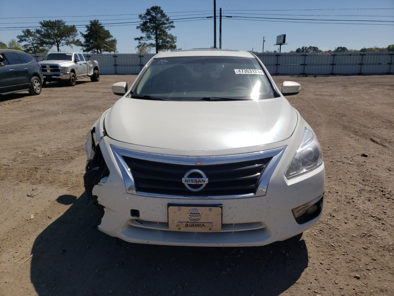 2014 Nissan Altima 2.5 White vin: 1N4AL3AP4EC264536