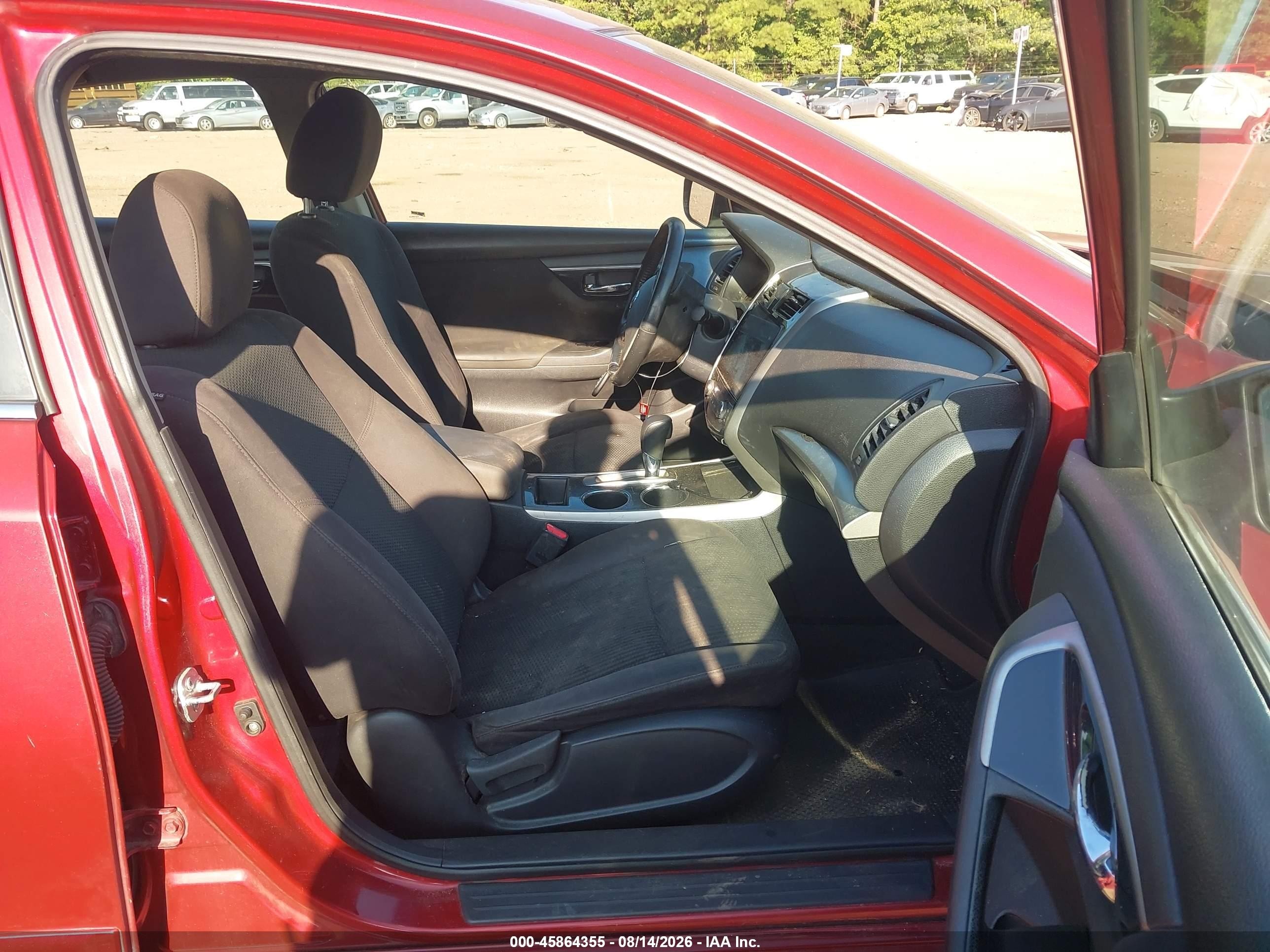 2014 Nissan Altima 2.5 Sv Red vin: 1N4AL3AP4EC265895