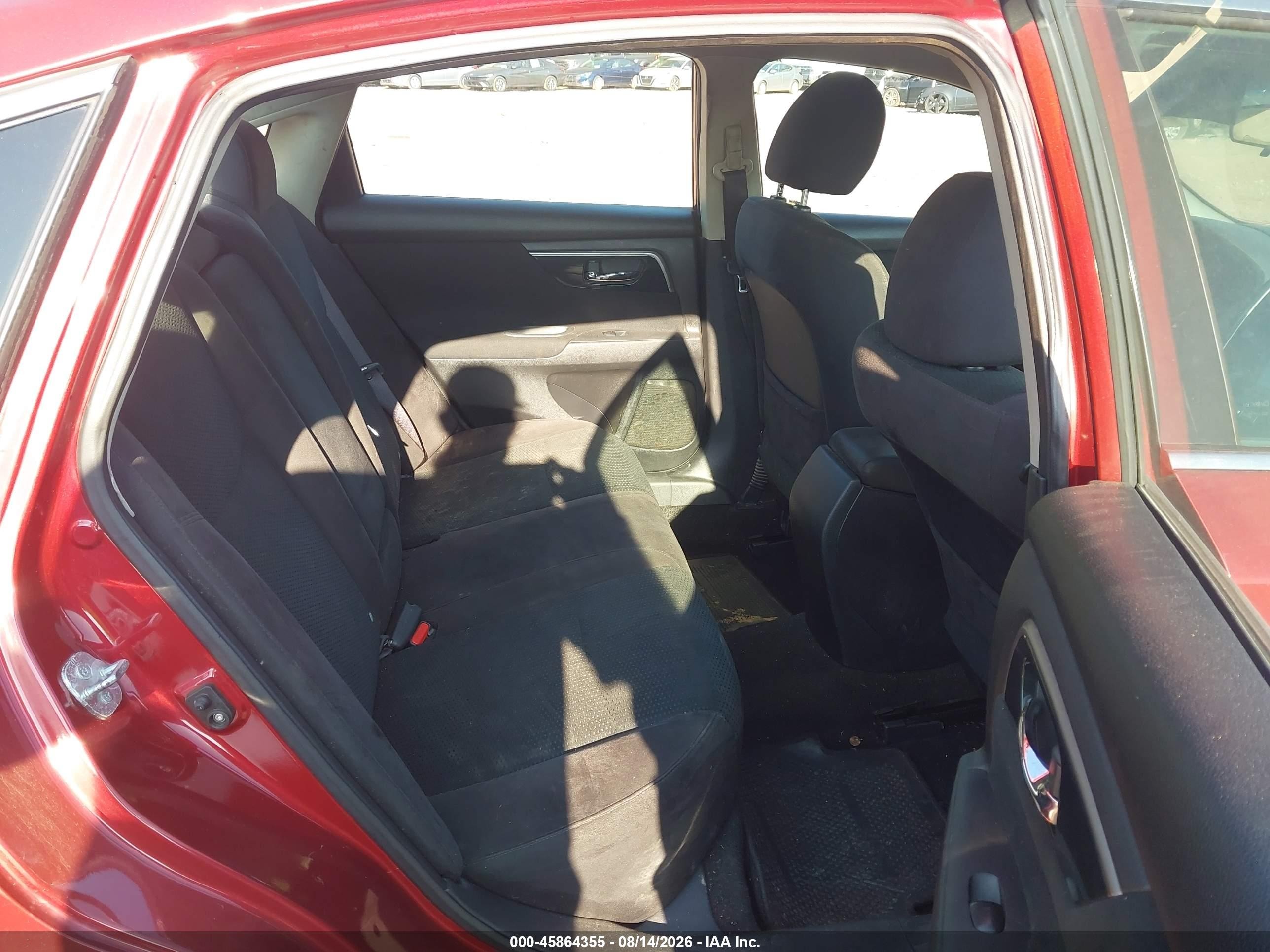 2014 Nissan Altima 2.5 Sv Red vin: 1N4AL3AP4EC265895