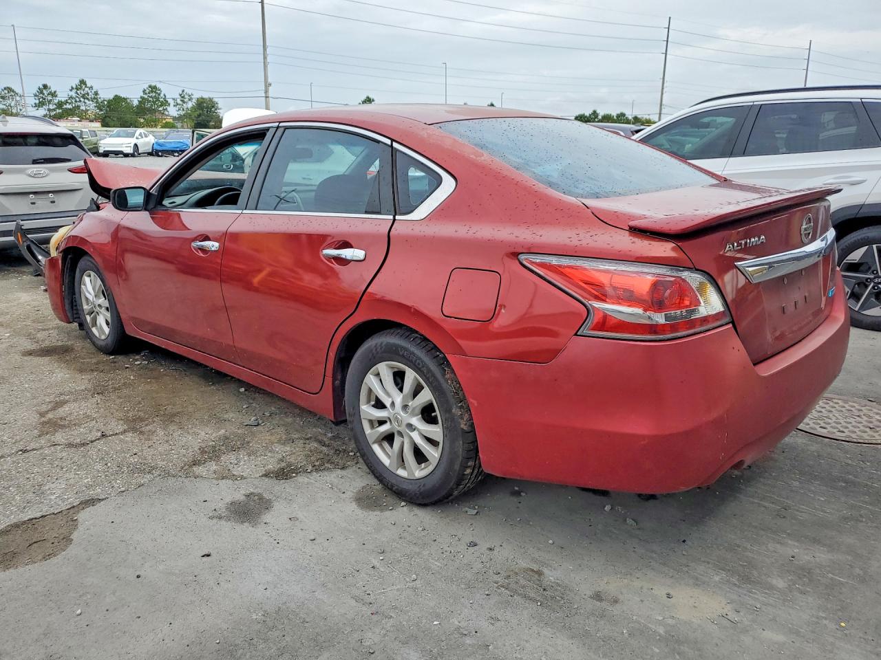 2014 Nissan Altima 2.5 S Burgundy vin: 1N4AL3AP4EC268005