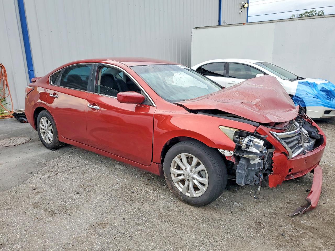 2014 Nissan Altima 2.5 S Burgundy vin: 1N4AL3AP4EC268005