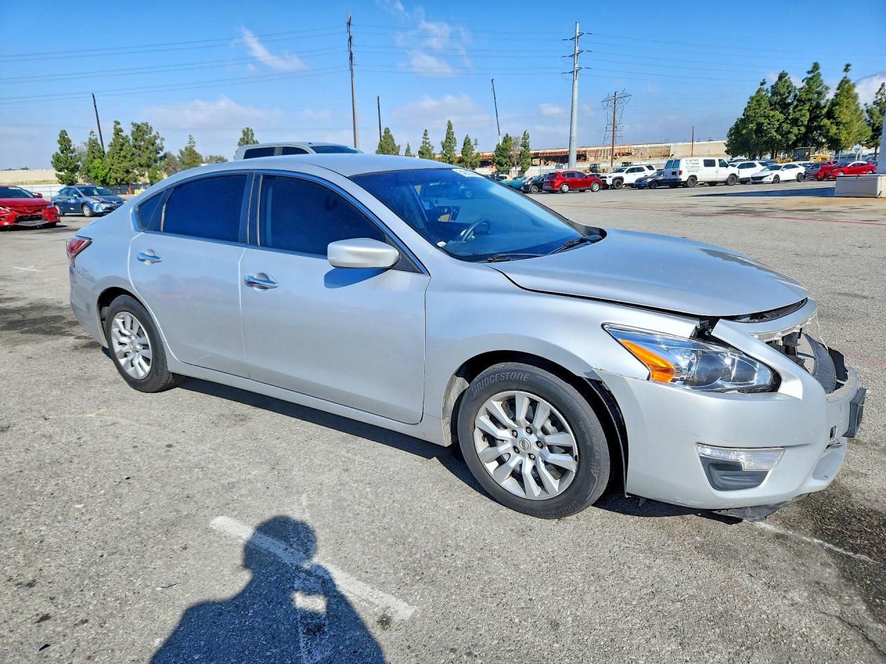2014 Nissan Altima 2.5 S Серебряный vin: 1N4AL3AP4EC272300