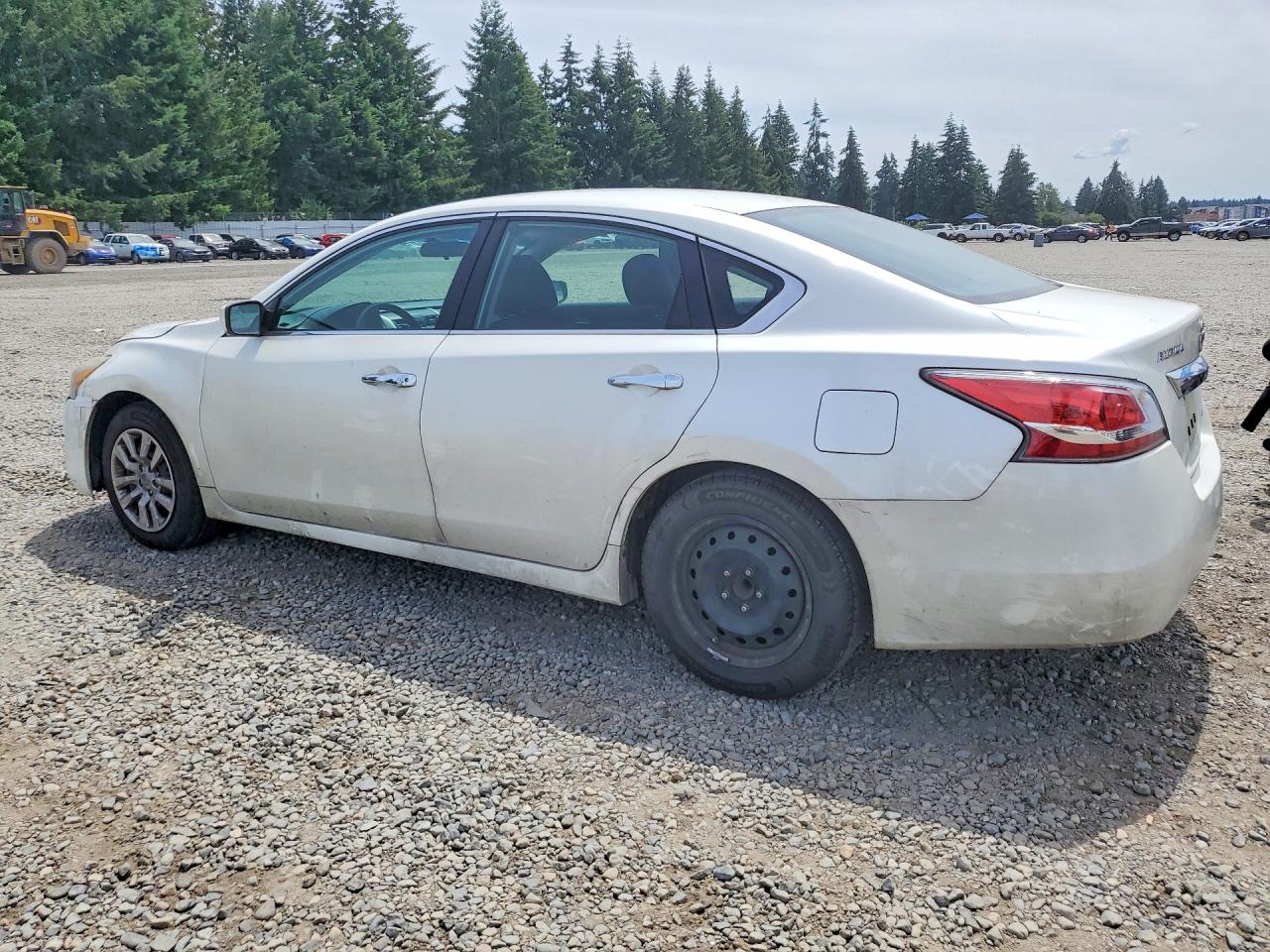 2014 Nissan Altima 2.5 S White vin: 1N4AL3AP4EC282633