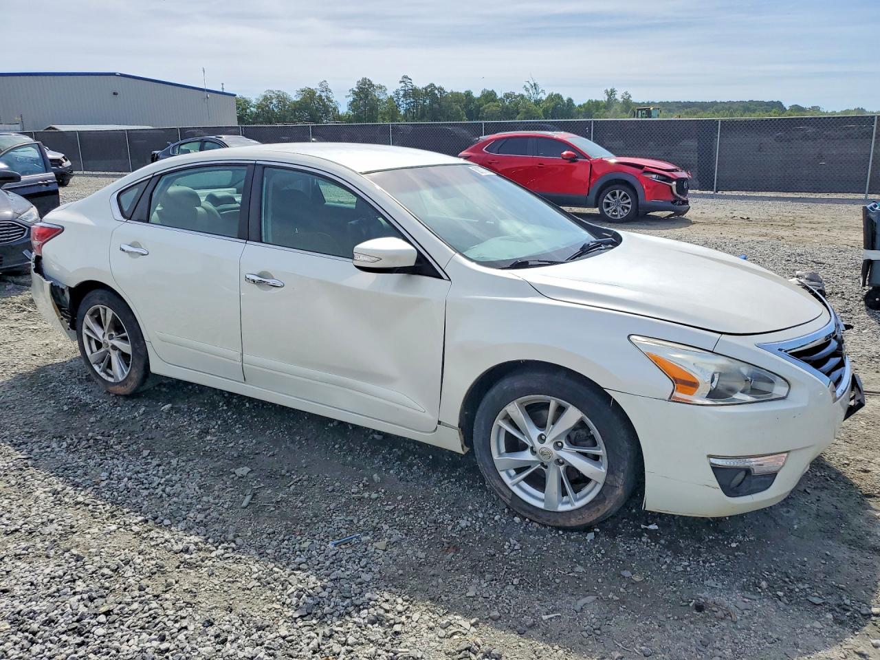 2014 Nissan Altima 2.5 Sl White vin: 1N4AL3AP4EC283393