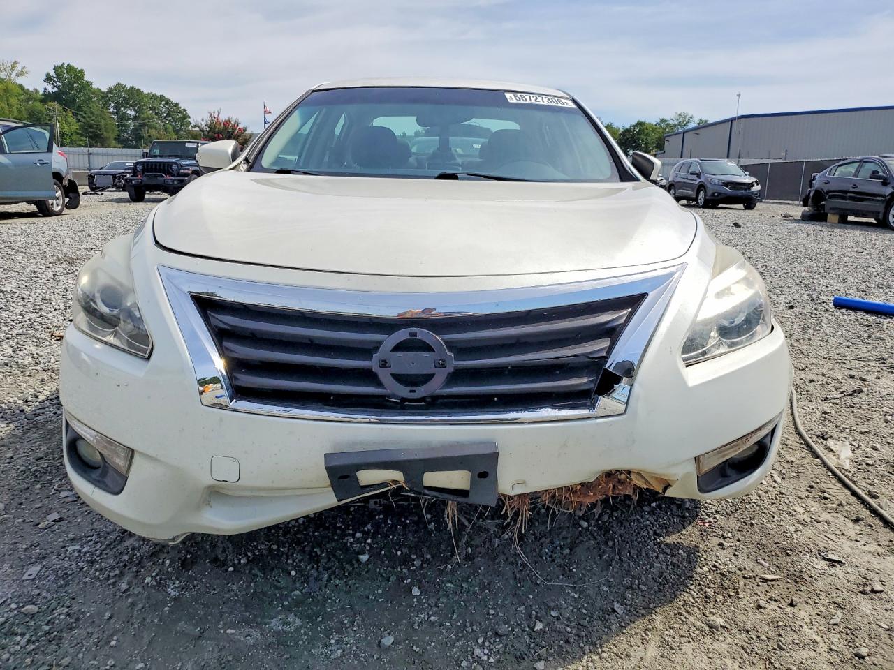 2014 Nissan Altima 2.5 Sl White vin: 1N4AL3AP4EC283393