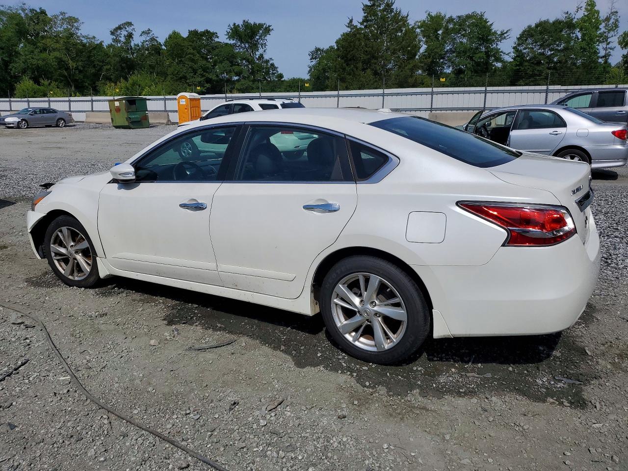 2014 Nissan Altima 2.5 Sl White vin: 1N4AL3AP4EC283393