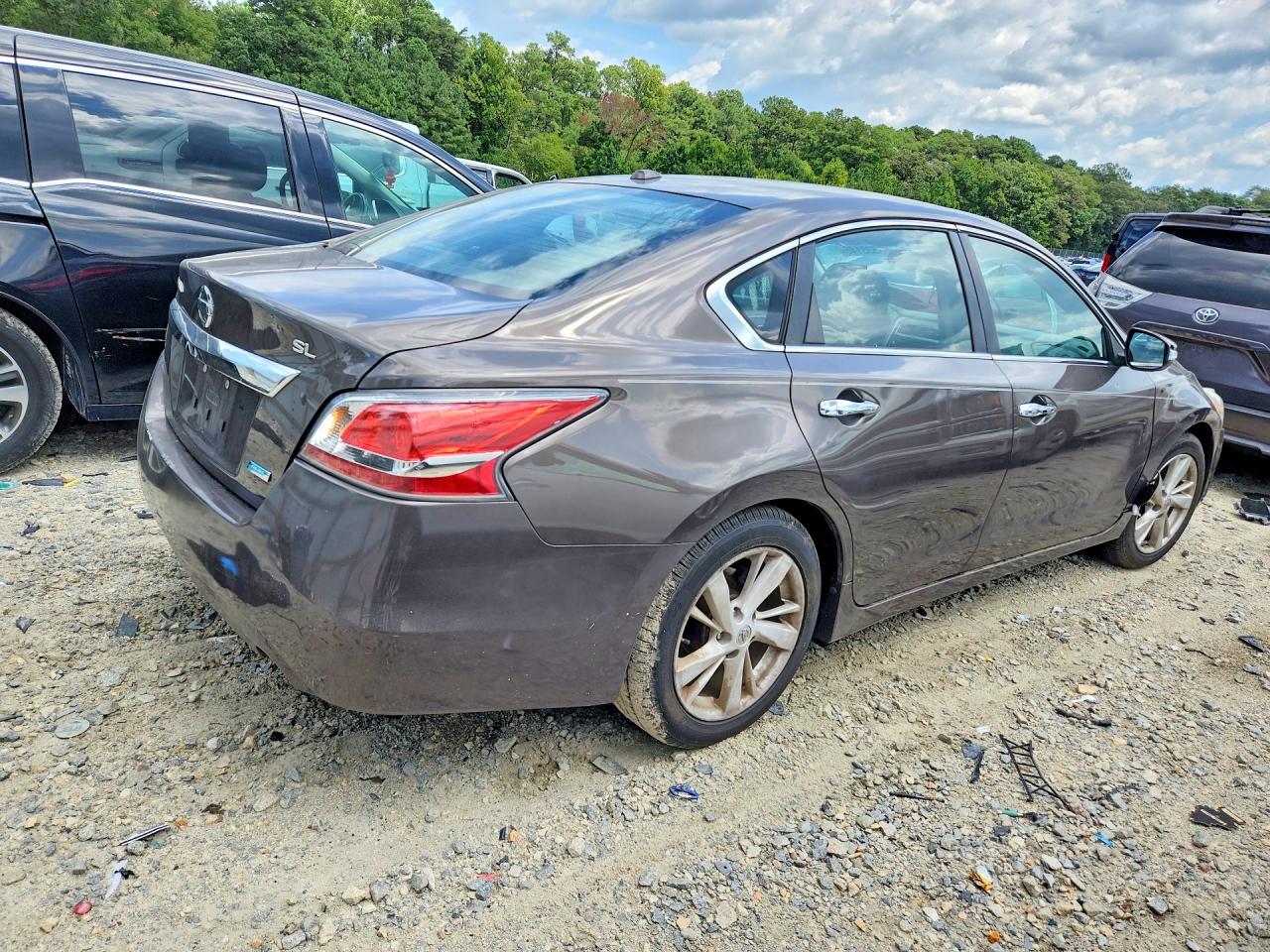 2014 Nissan Altima 2.5 Sl Brown vin: 1N4AL3AP4EC285791