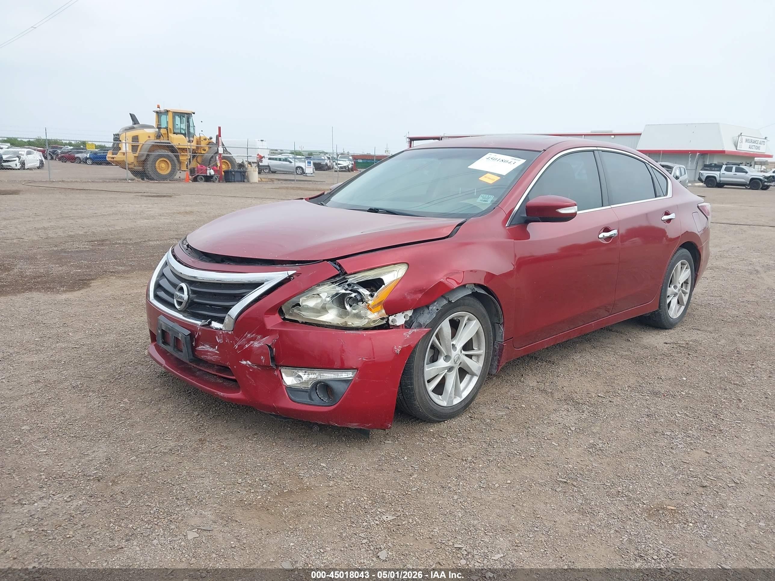 2014 Nissan Altima 2.5 Sl Red vin: 1N4AL3AP4EC291378
