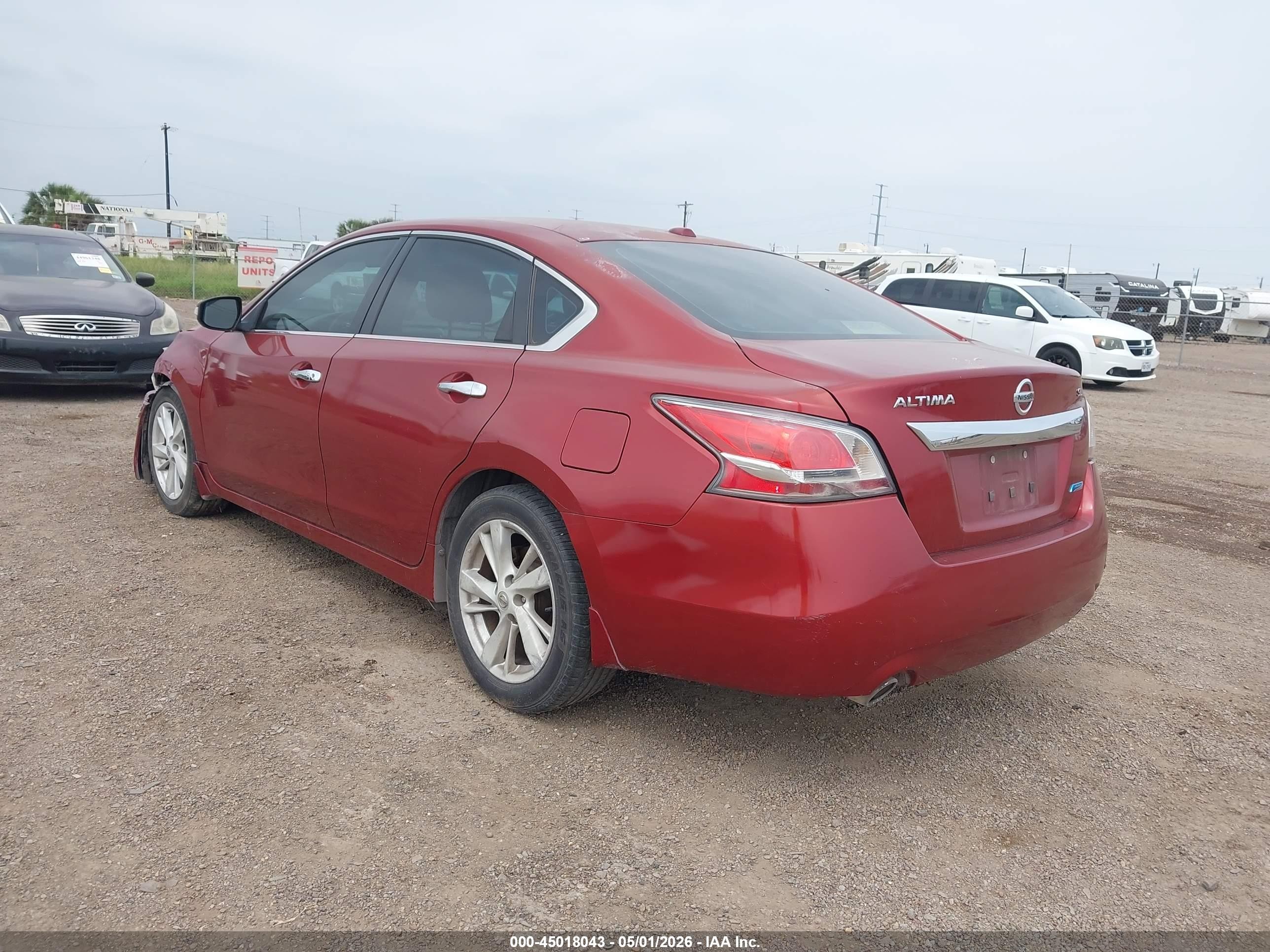 2014 Nissan Altima 2.5 Sl Red vin: 1N4AL3AP4EC291378