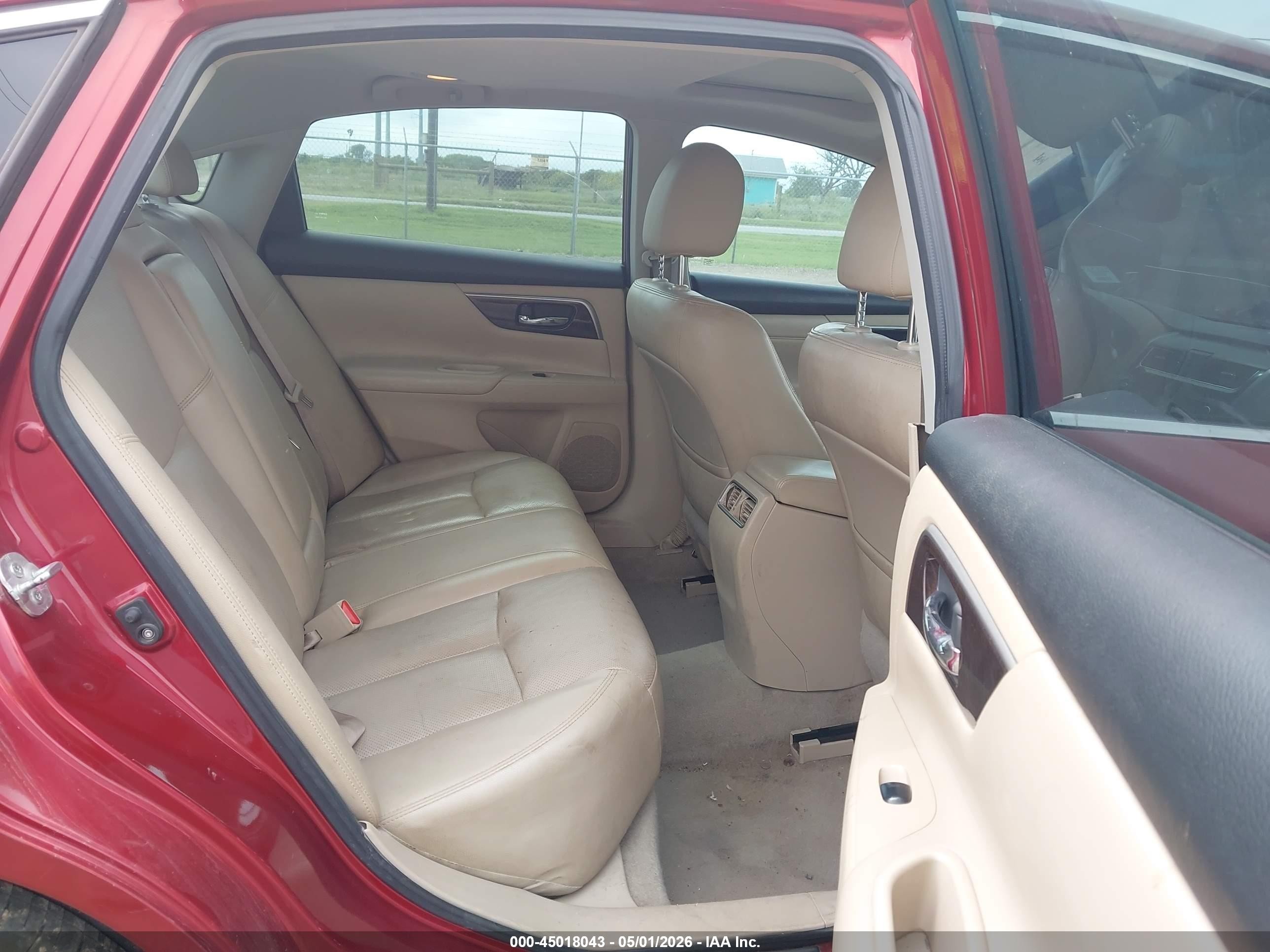 2014 Nissan Altima 2.5 Sl Red vin: 1N4AL3AP4EC291378