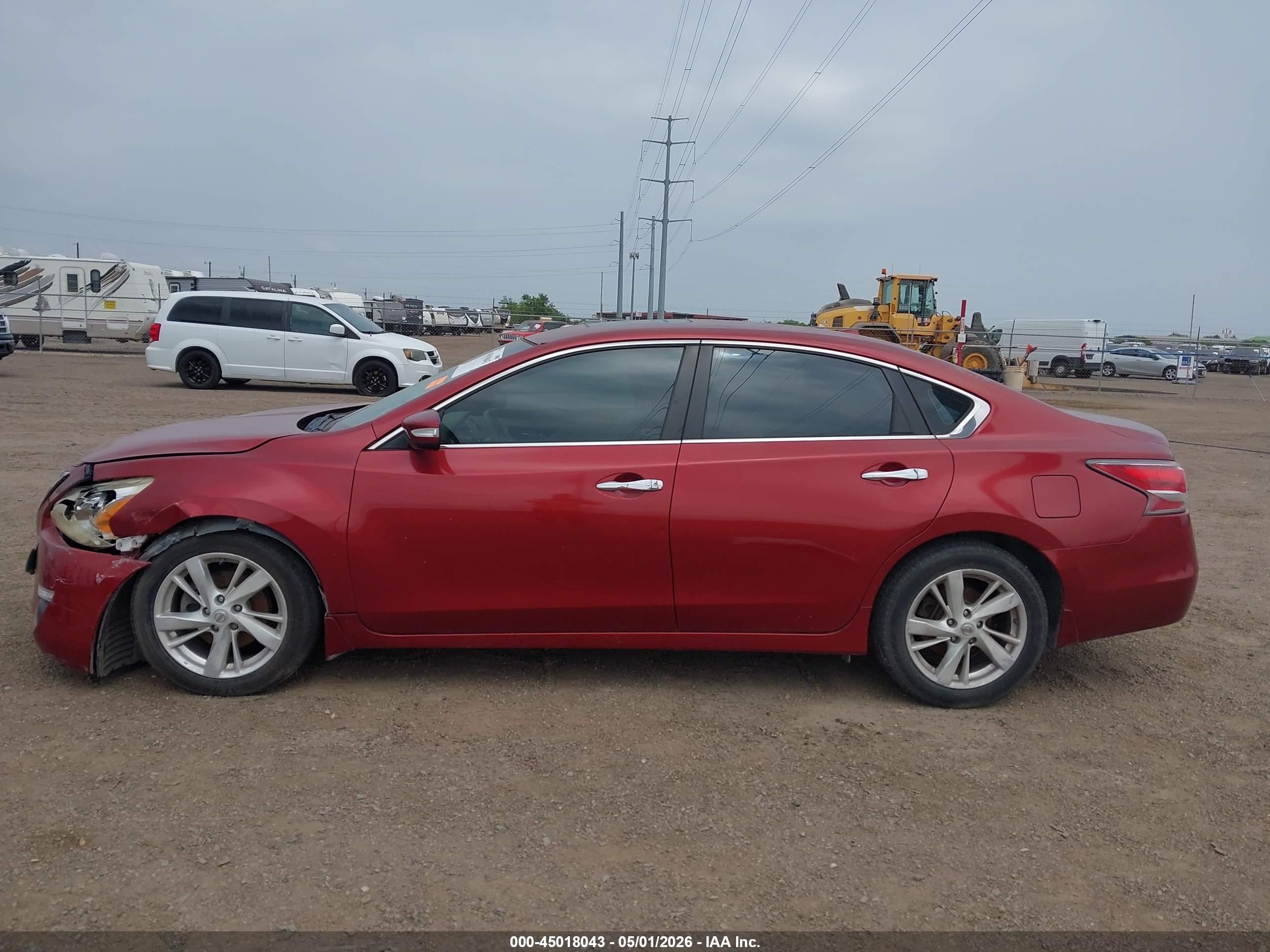 2014 Nissan Altima 2.5 Sl Red vin: 1N4AL3AP4EC291378