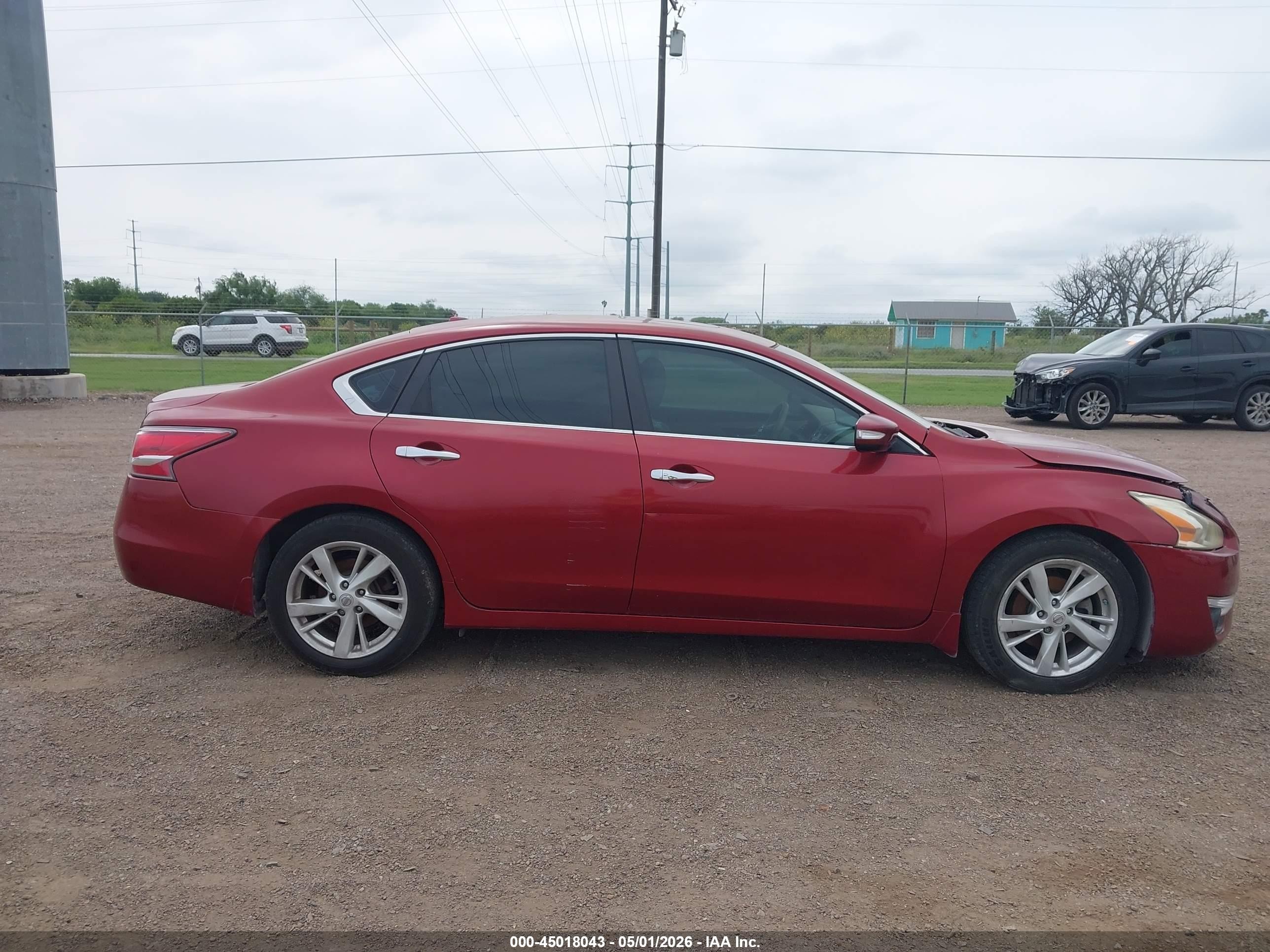 2014 Nissan Altima 2.5 Sl Red vin: 1N4AL3AP4EC291378