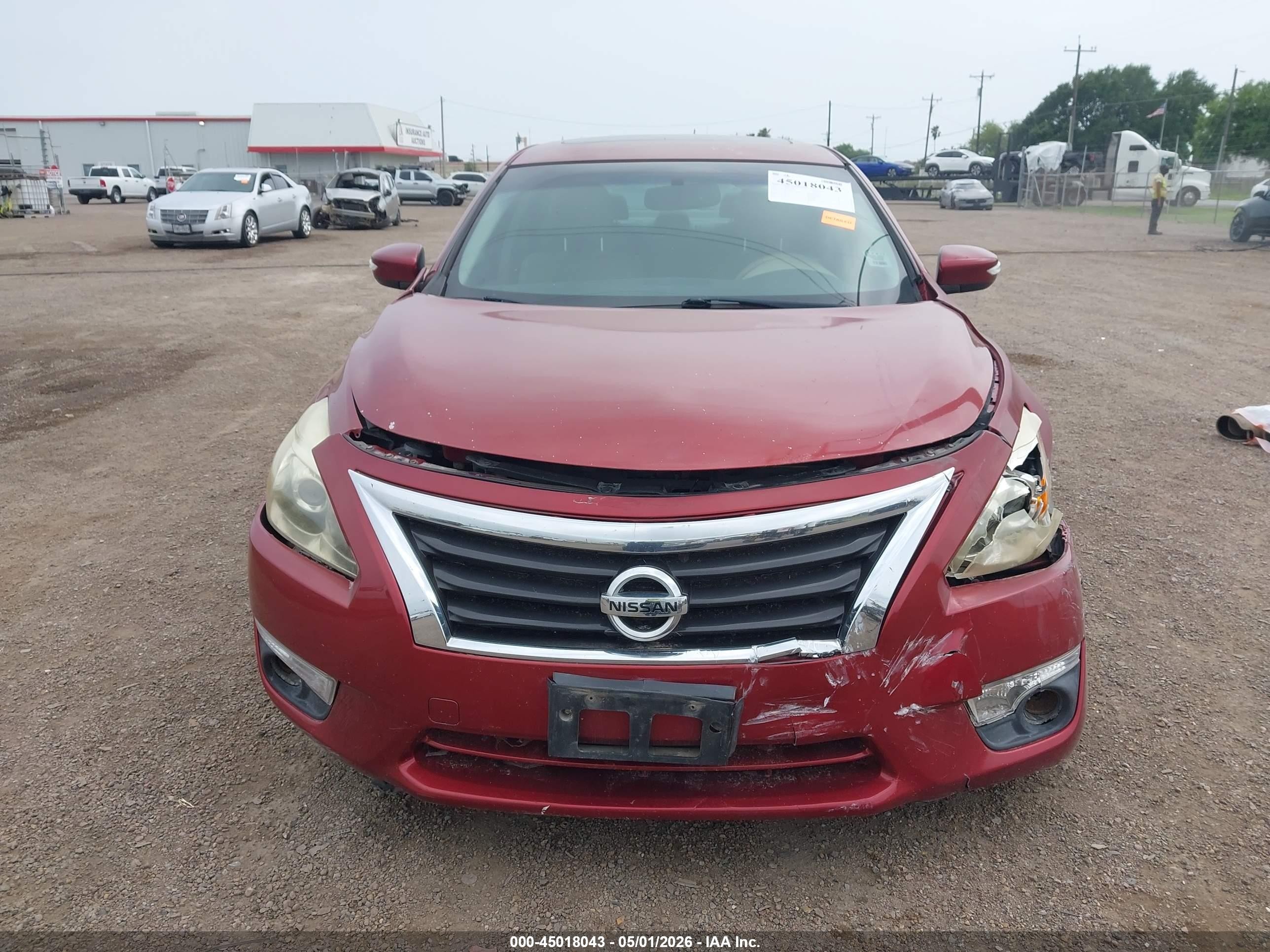2014 Nissan Altima 2.5 Sl Red vin: 1N4AL3AP4EC291378