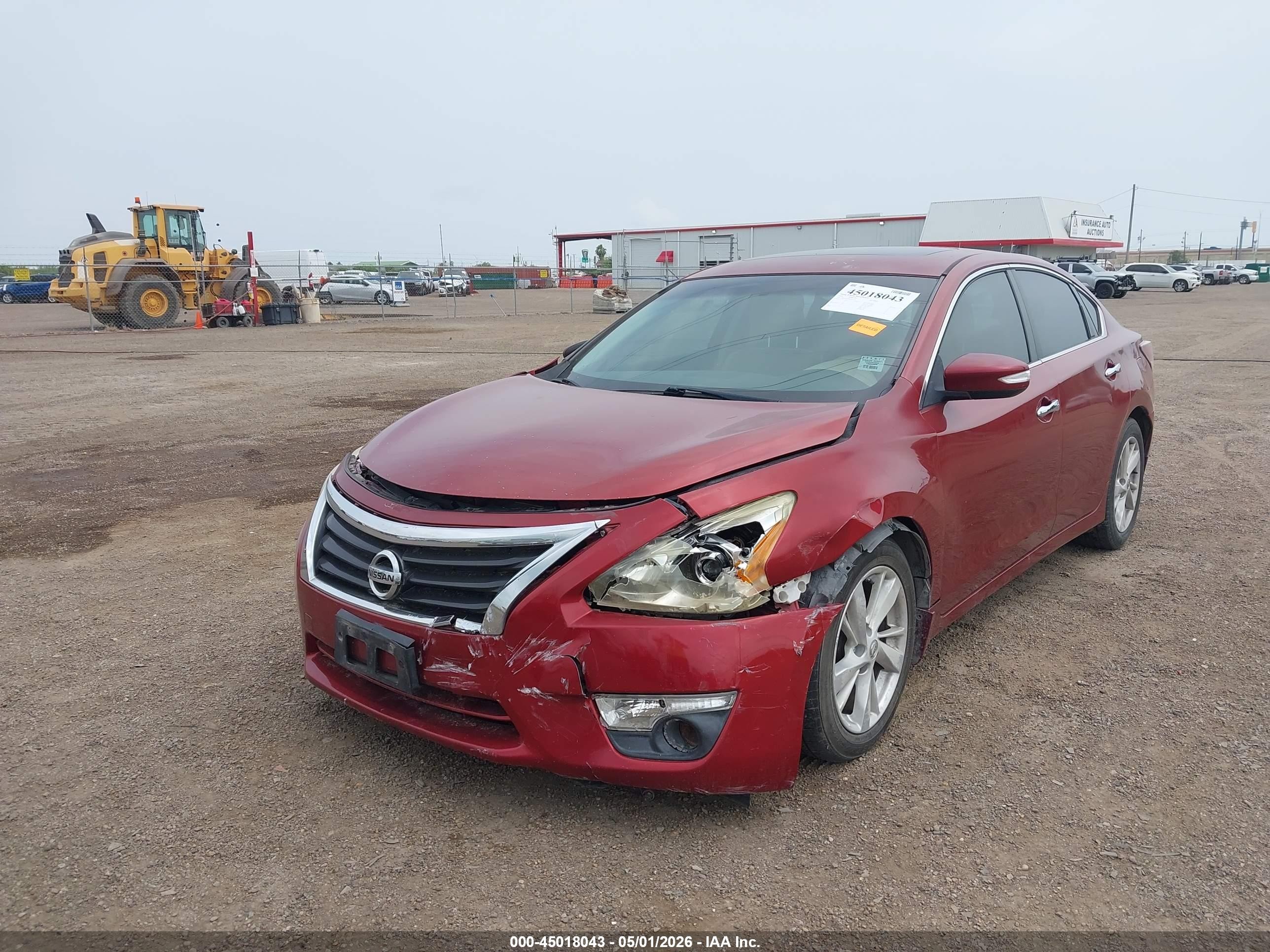 2014 Nissan Altima 2.5 Sl Red vin: 1N4AL3AP4EC291378