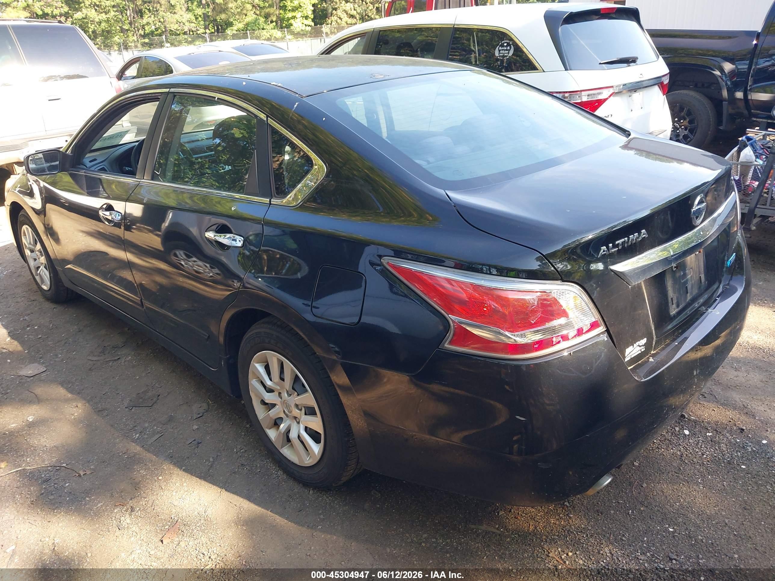 2014 Nissan Altima 2.5 S Черный vin: 1N4AL3AP4EC291459