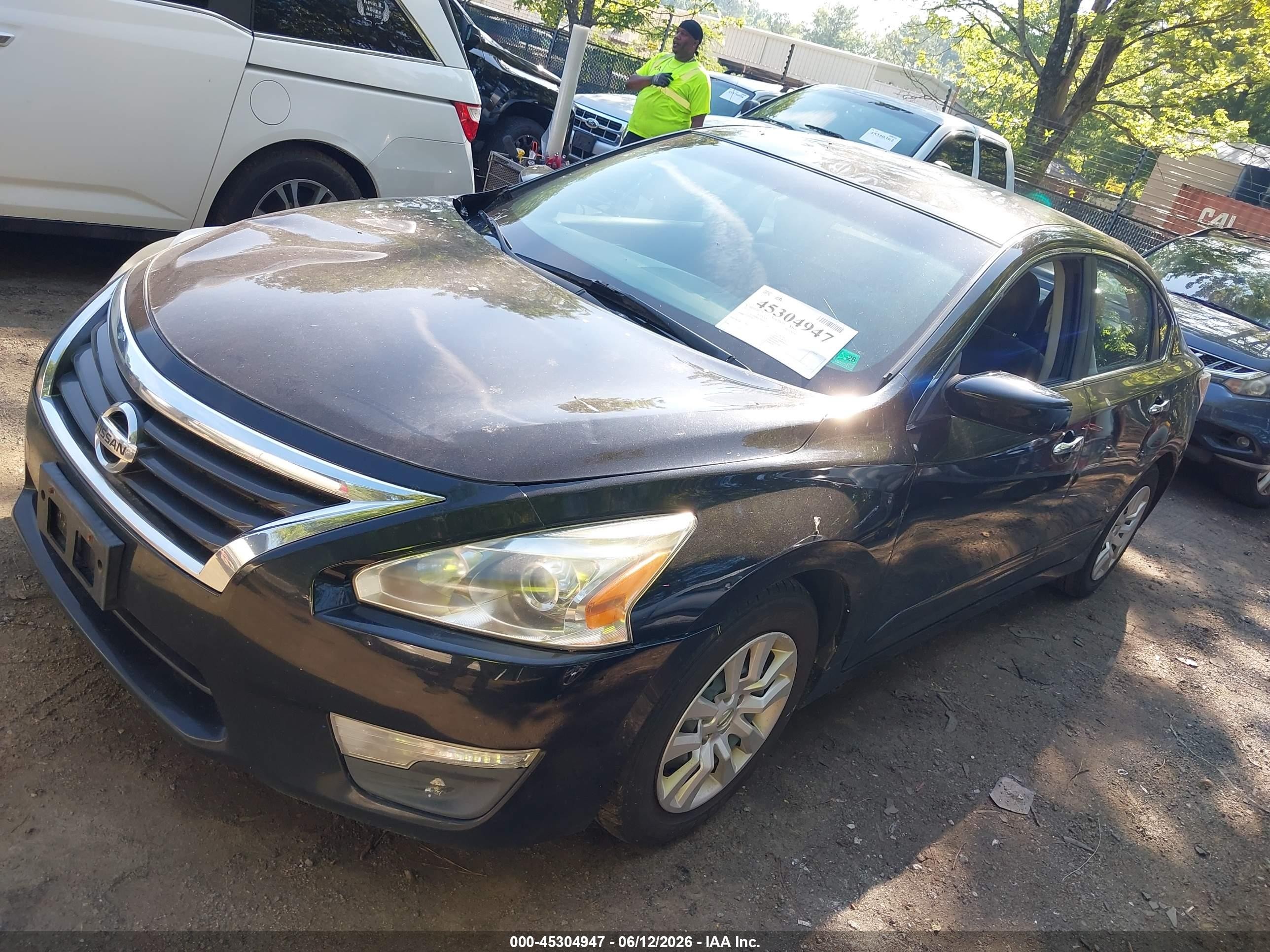 2014 Nissan Altima 2.5 S Черный vin: 1N4AL3AP4EC291459
