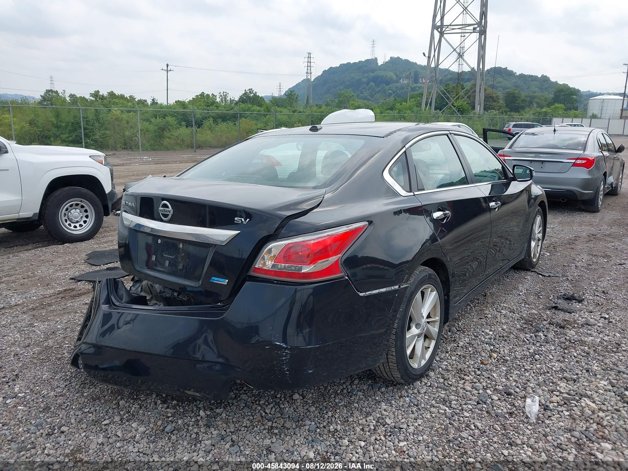 2014 Nissan Altima 2.5/2.5 S/2.5 Sl/2.5 Sv Black vin: 1N4AL3AP4EC293082