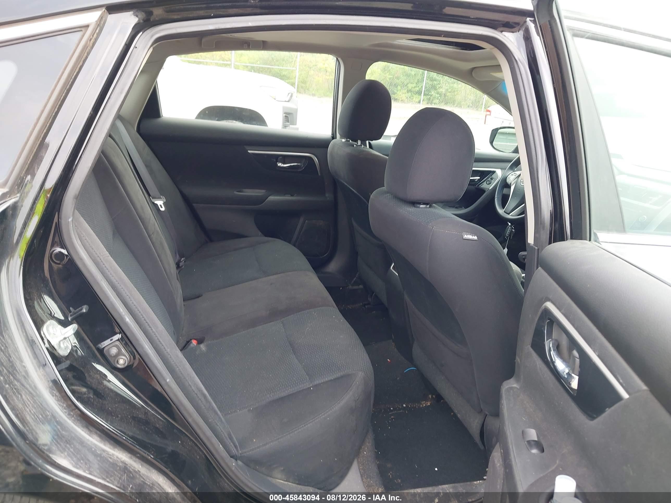 2014 Nissan Altima 2.5/2.5 S/2.5 Sl/2.5 Sv Black vin: 1N4AL3AP4EC293082
