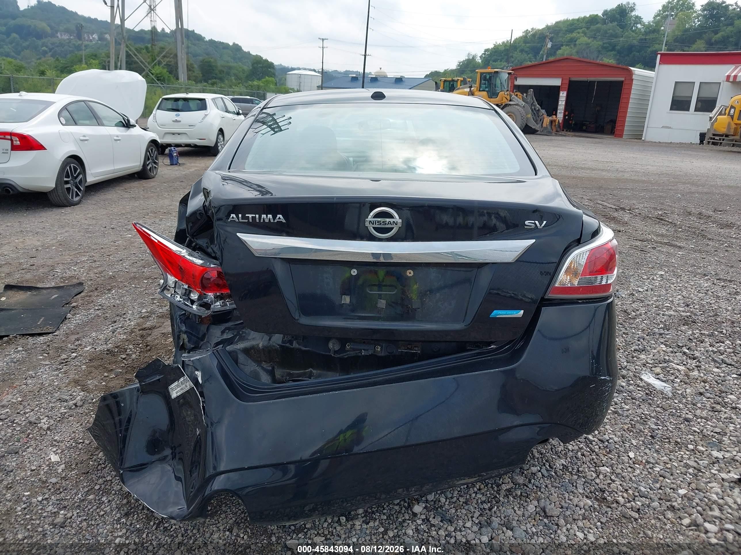 2014 Nissan Altima 2.5/2.5 S/2.5 Sl/2.5 Sv Black vin: 1N4AL3AP4EC293082