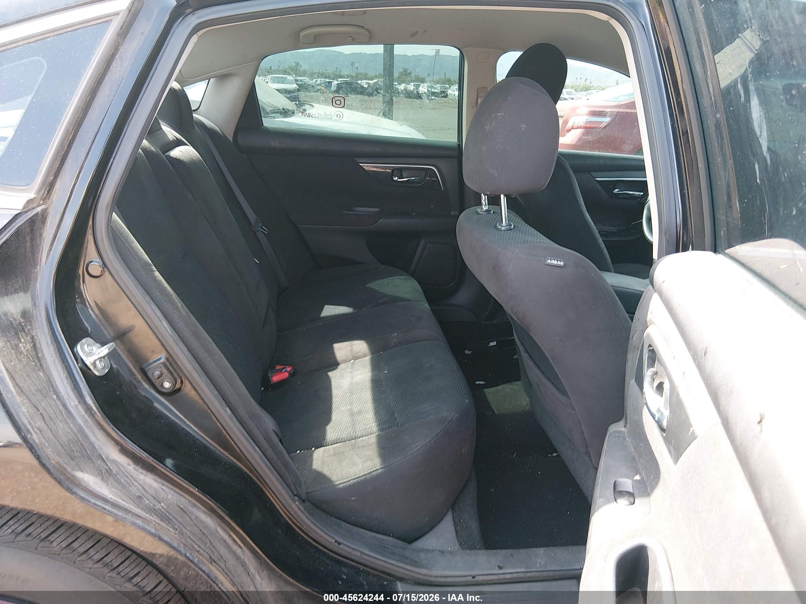2014 Nissan Altima 2.5 S Black vin: 1N4AL3AP4EC294250