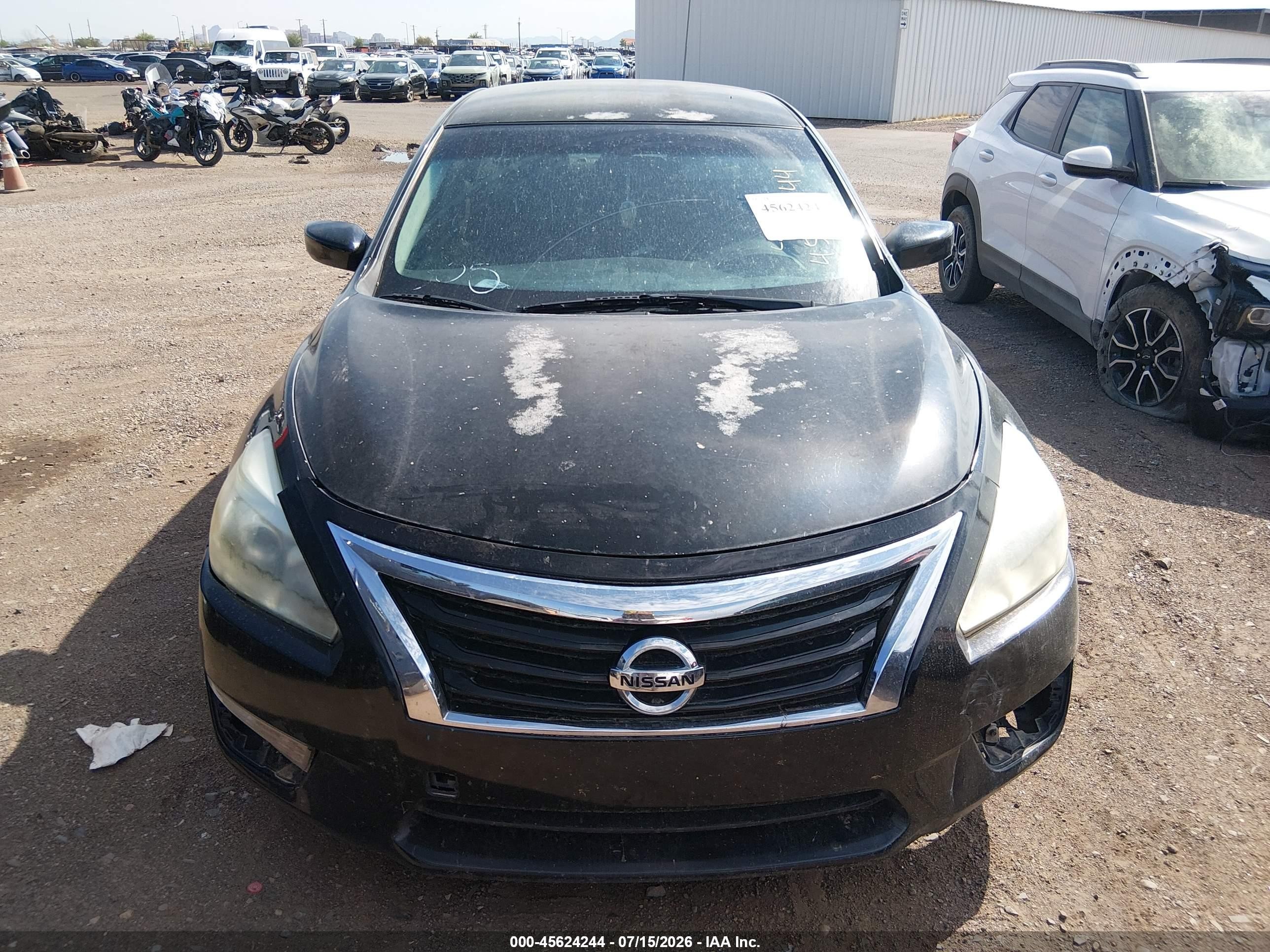2014 Nissan Altima 2.5 S Black vin: 1N4AL3AP4EC294250