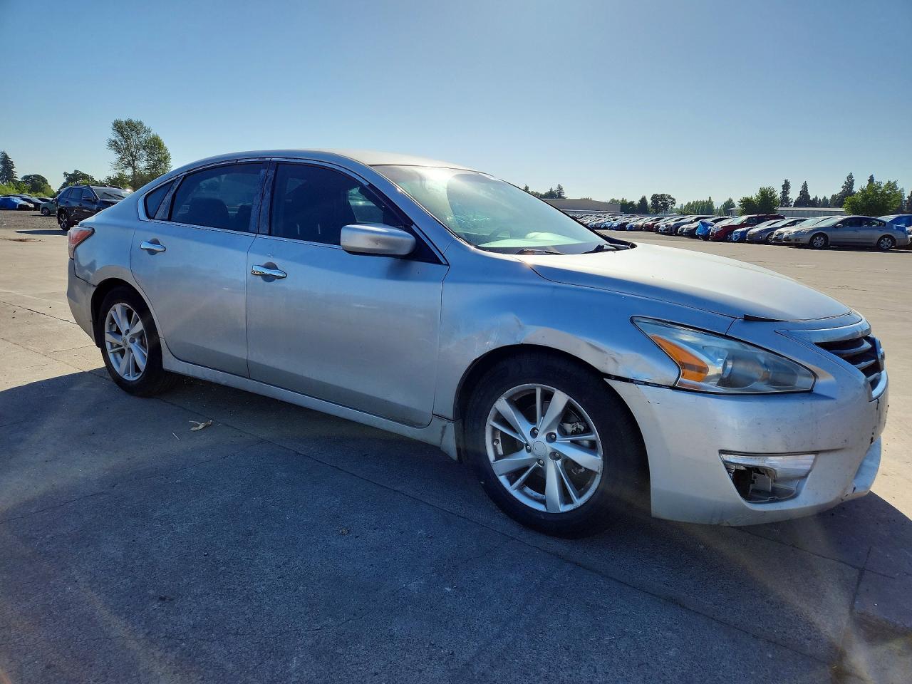 2014 Nissan Altima 2.5 Sv Silver vin: 1N4AL3AP4EC299335