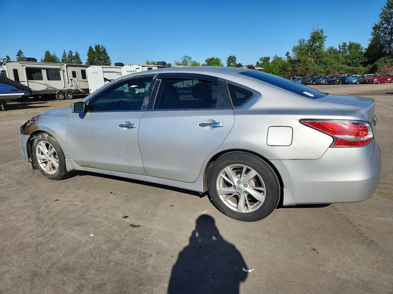 2014 Nissan Altima 2.5 Sv Silver vin: 1N4AL3AP4EC299335
