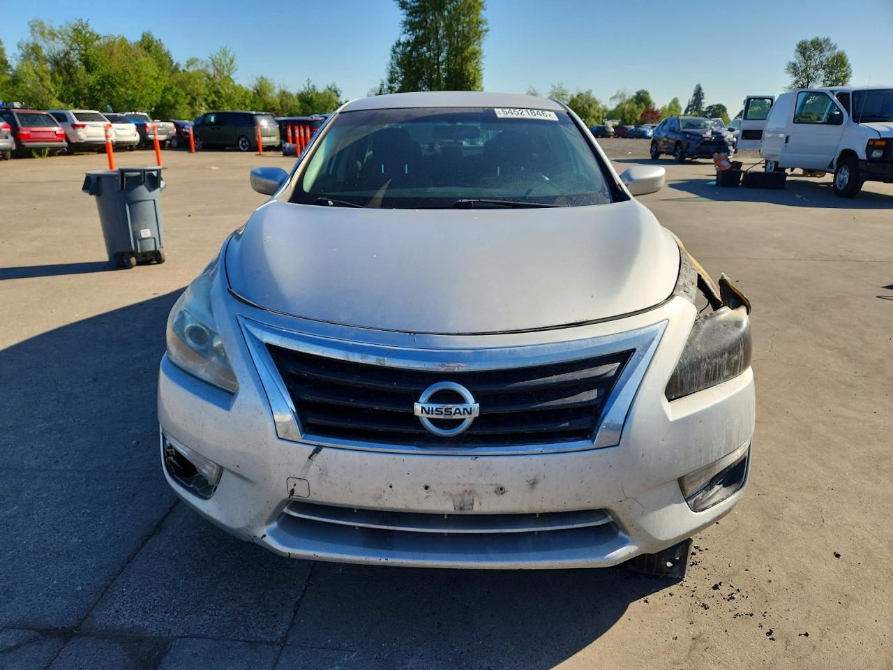 2014 Nissan Altima 2.5 Sv Silver vin: 1N4AL3AP4EC299335