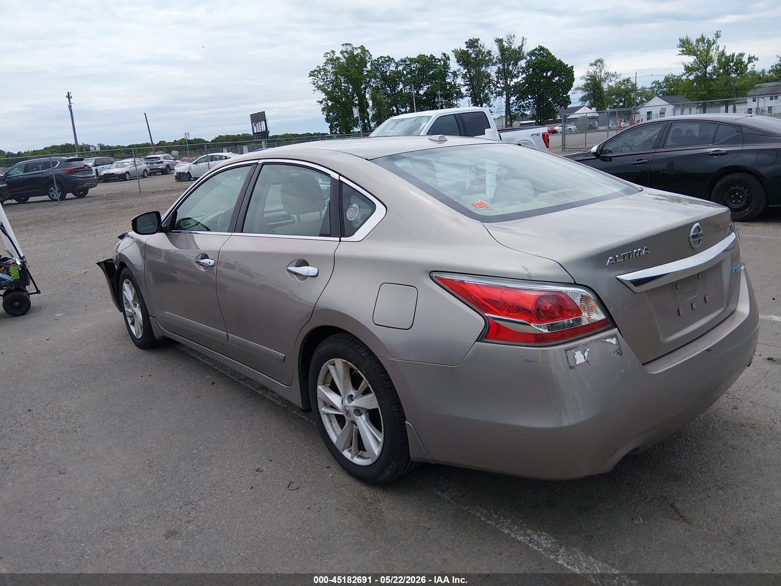 2014 Nissan Altima 2.5 Sv Tan vin: 1N4AL3AP4EC299450