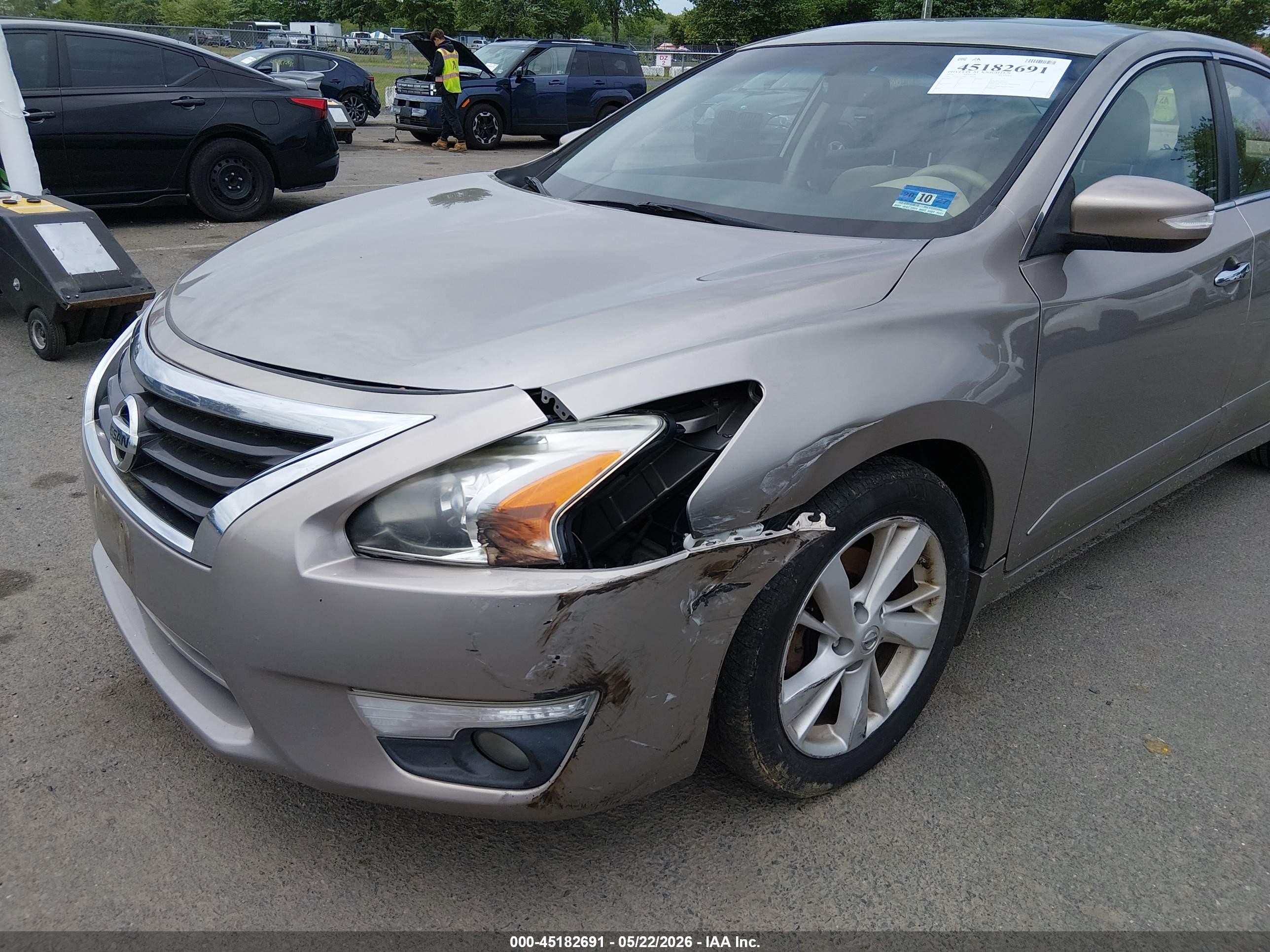 2014 Nissan Altima 2.5 Sv Tan vin: 1N4AL3AP4EC299450