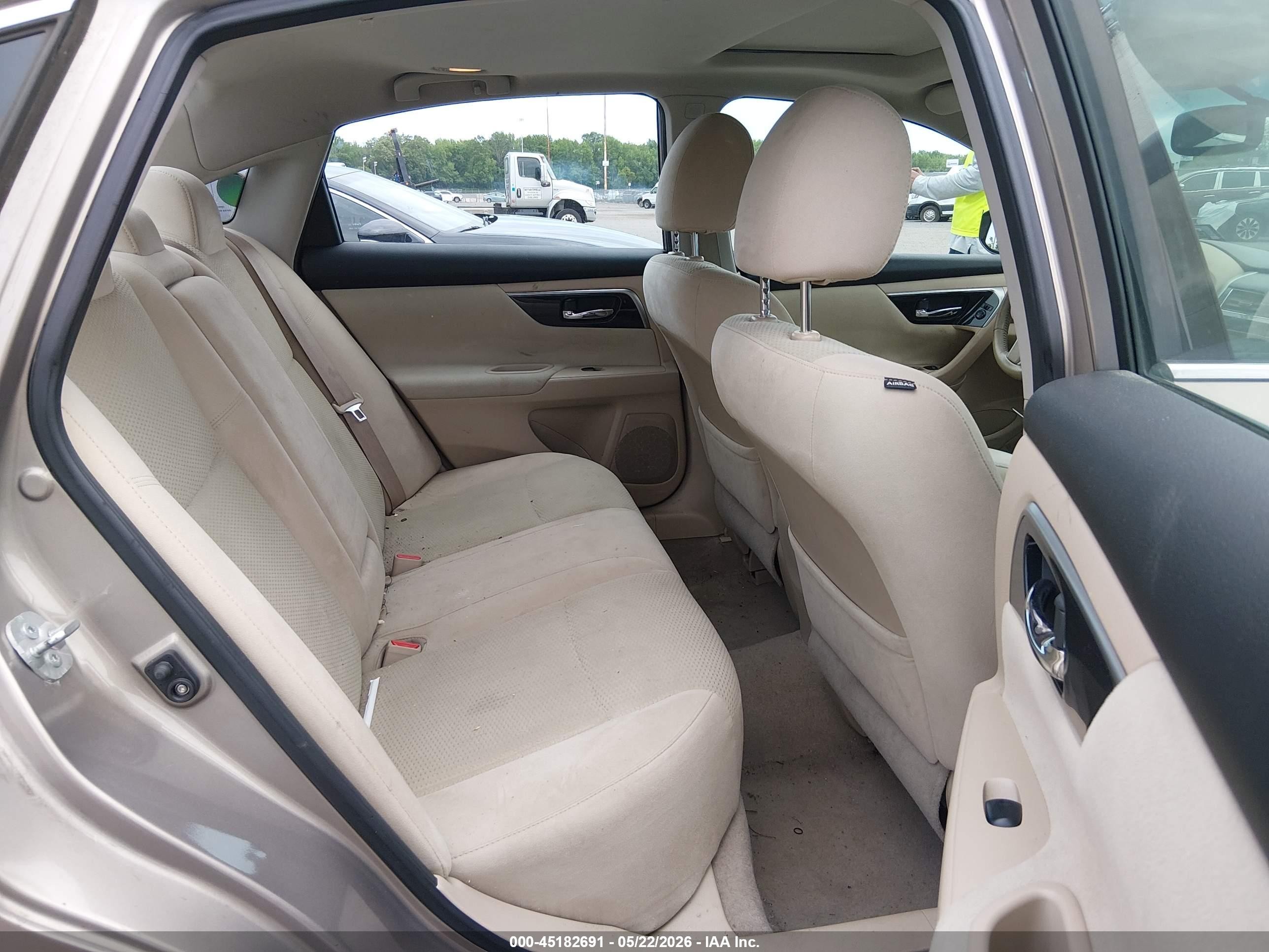 2014 Nissan Altima 2.5 Sv Tan vin: 1N4AL3AP4EC299450