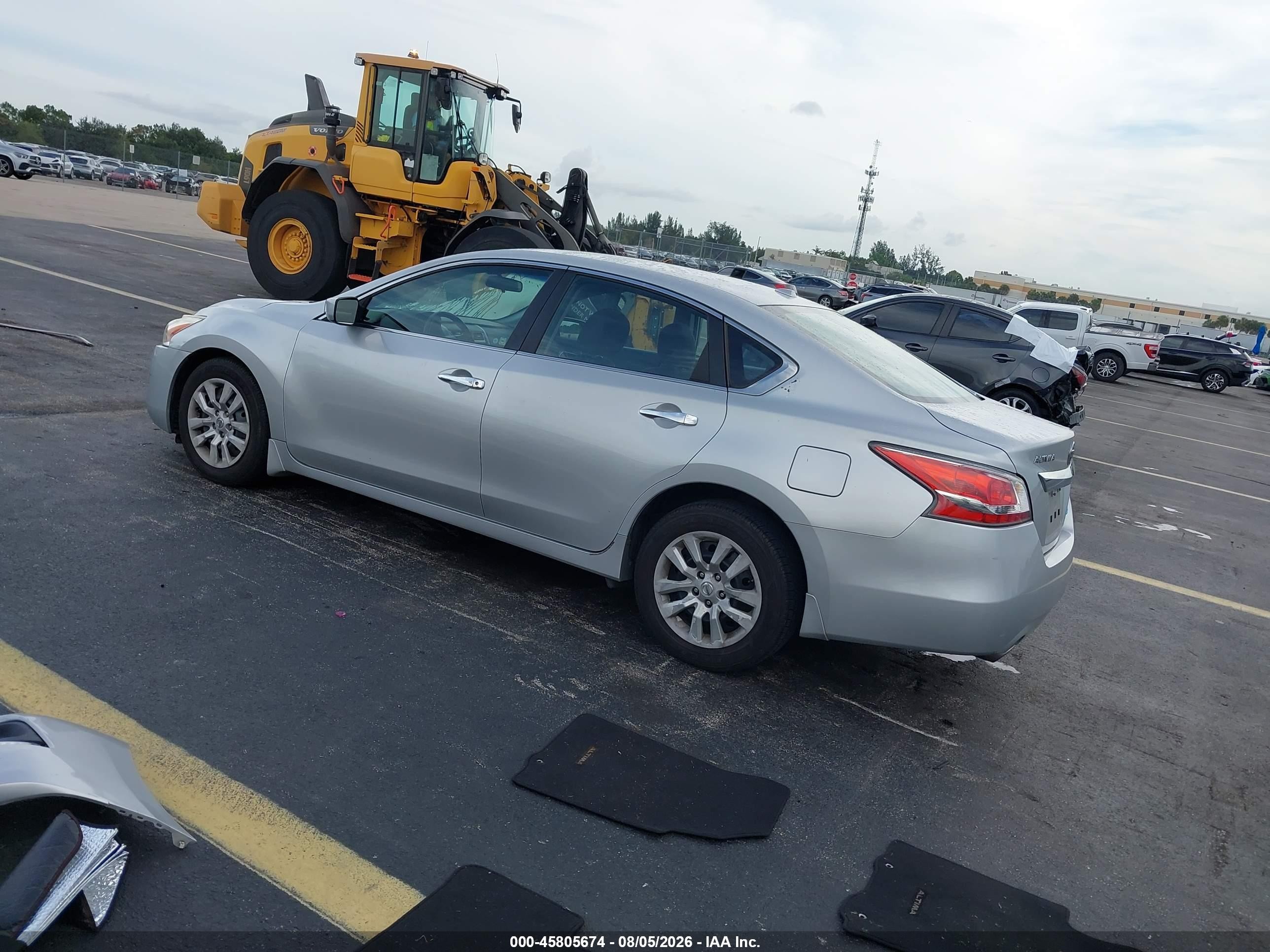 2014 Nissan Altima 2.5 S Gray vin: 1N4AL3AP4EC328445