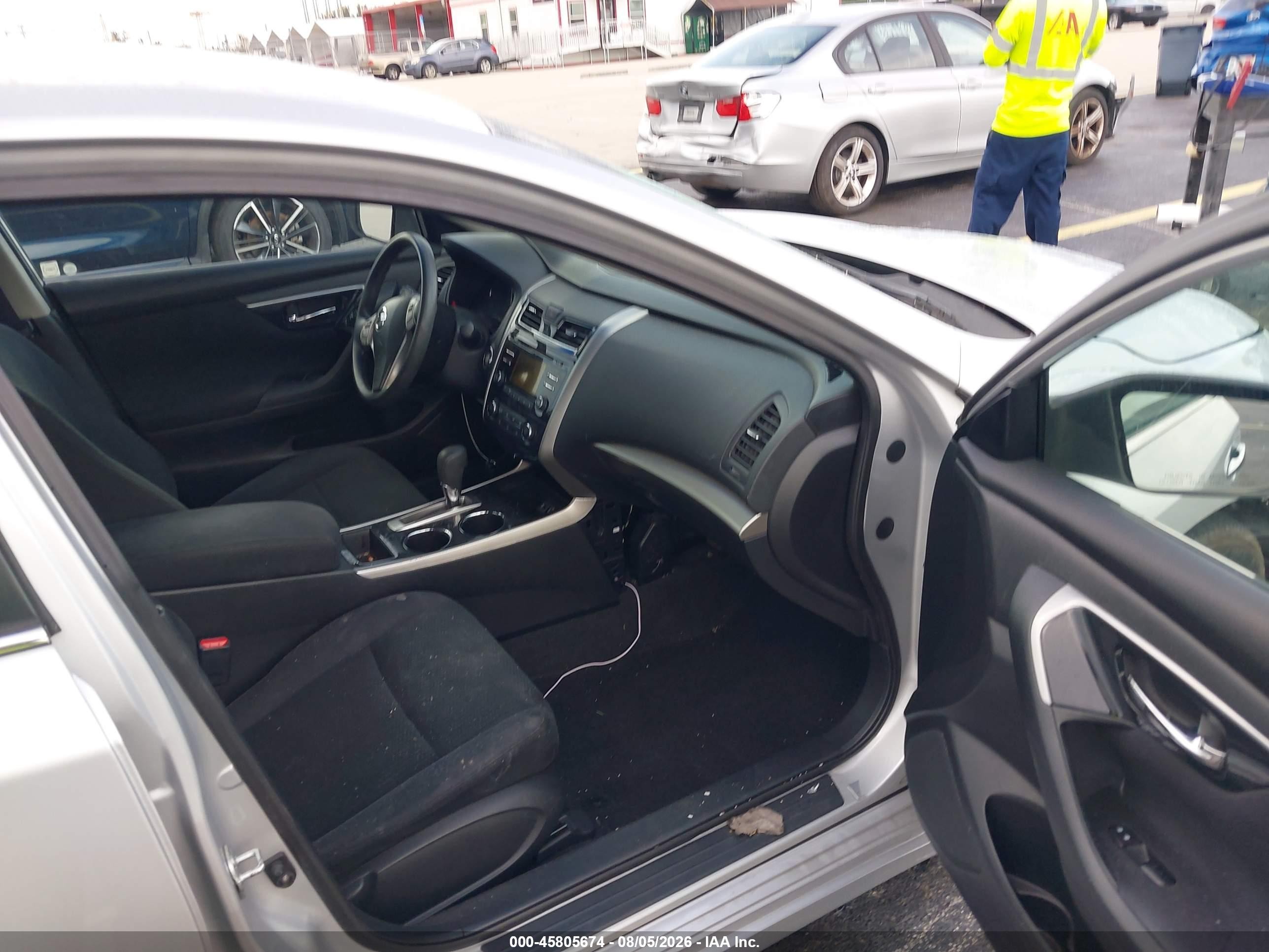 2014 Nissan Altima 2.5 S Gray vin: 1N4AL3AP4EC328445