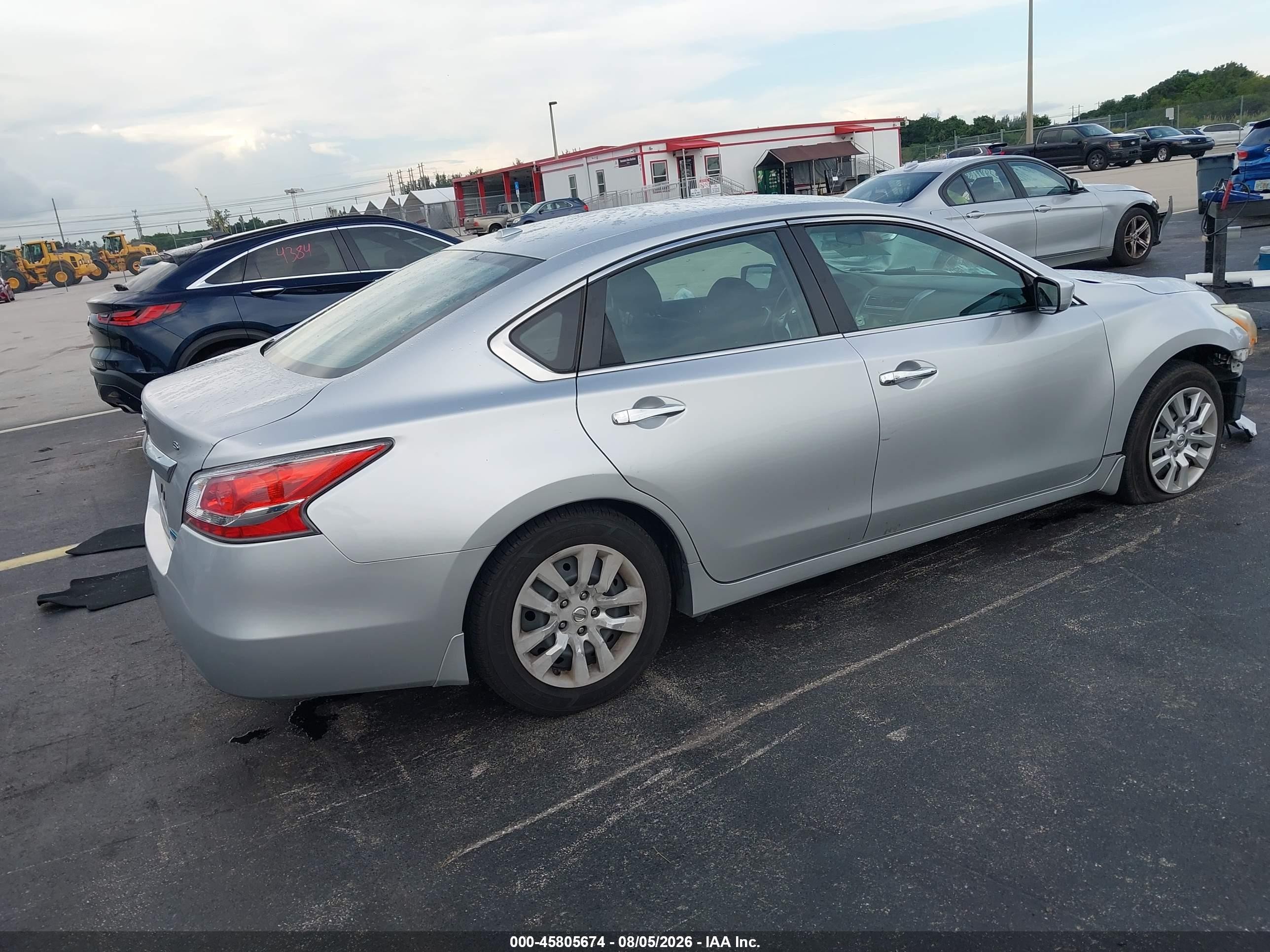 2014 Nissan Altima 2.5 S Gray vin: 1N4AL3AP4EC328445