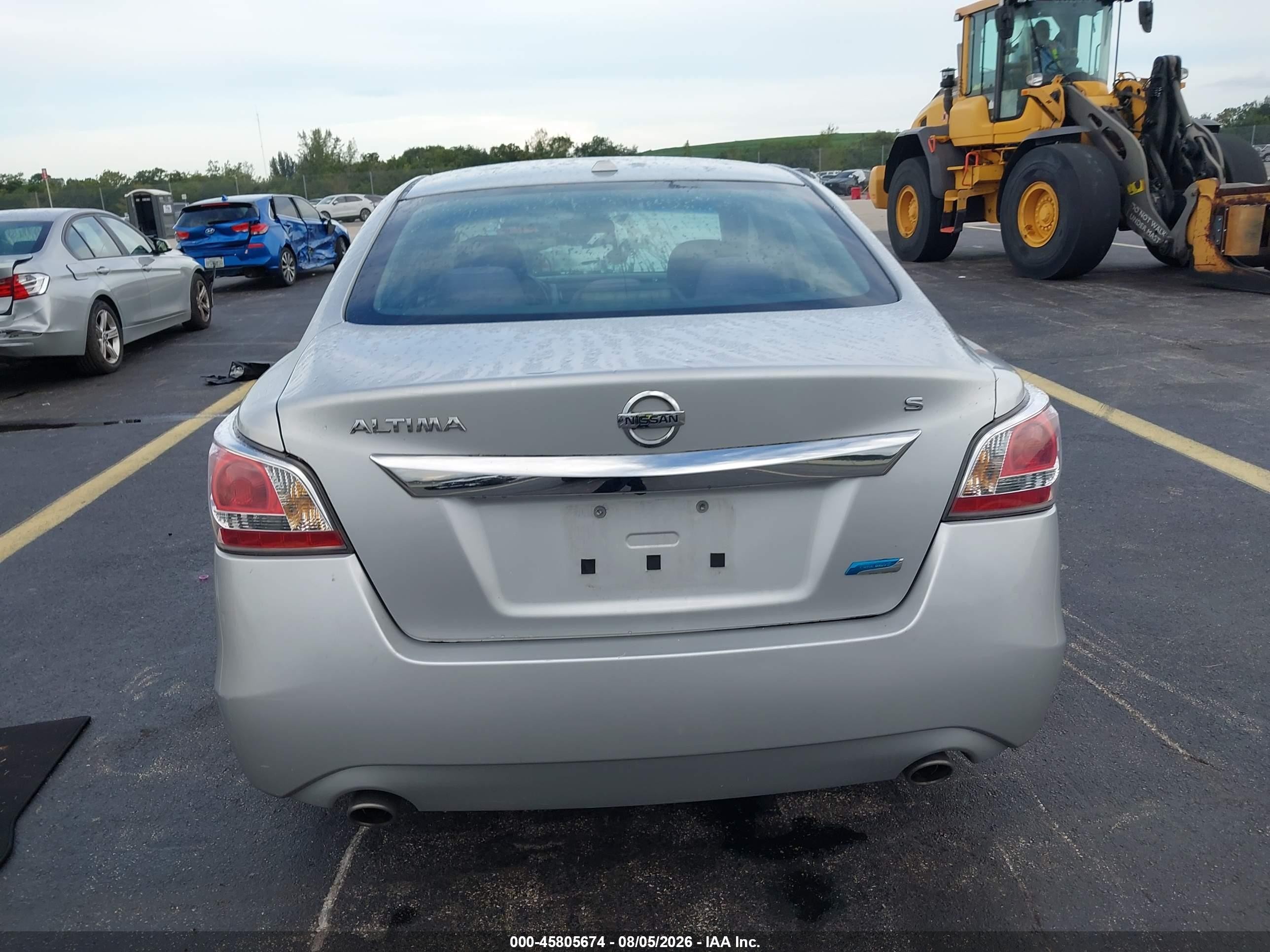 2014 Nissan Altima 2.5 S Gray vin: 1N4AL3AP4EC328445