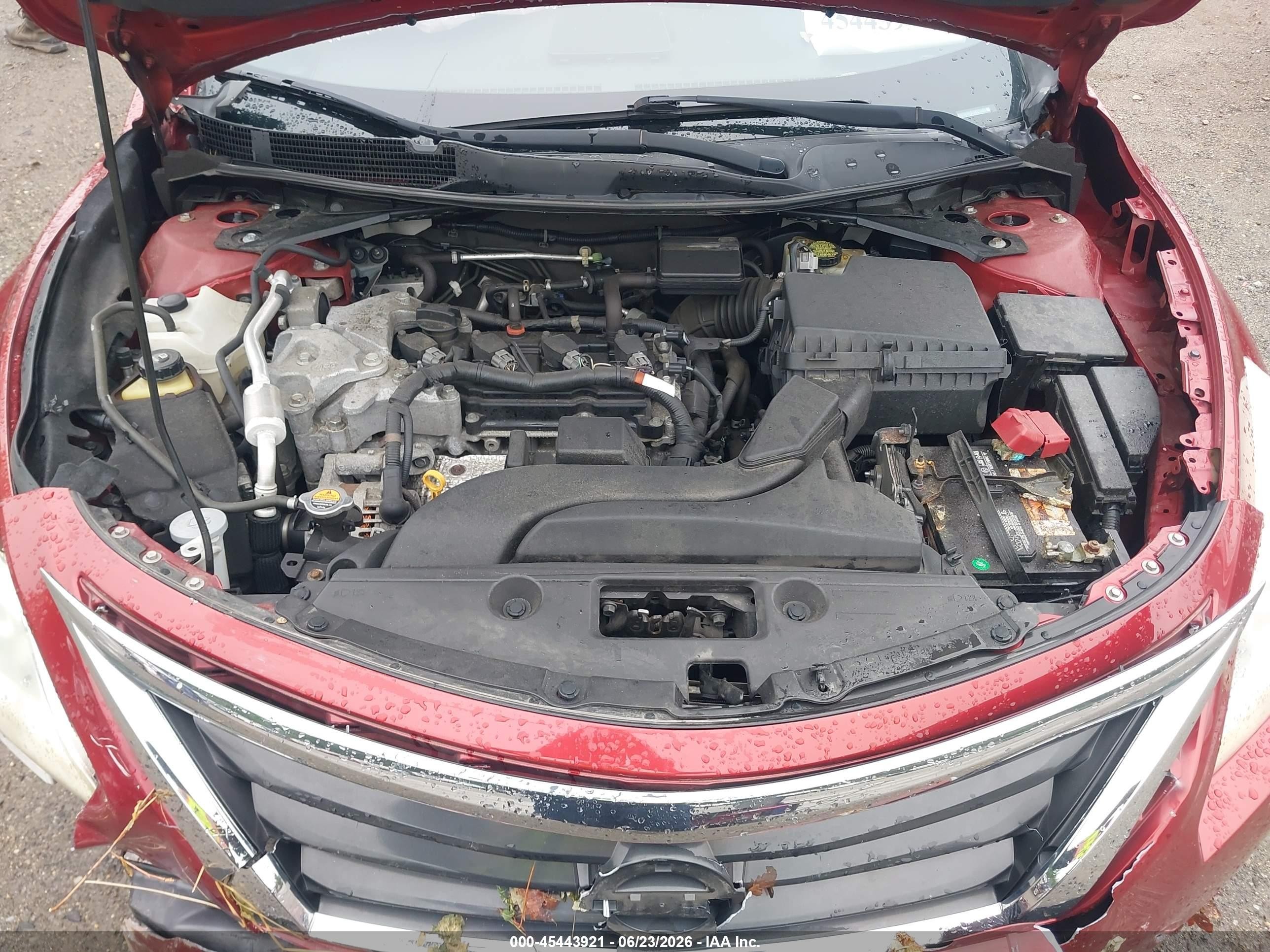 2014 Nissan Altima 2.5 Красный vin: 1N4AL3AP4EC409154